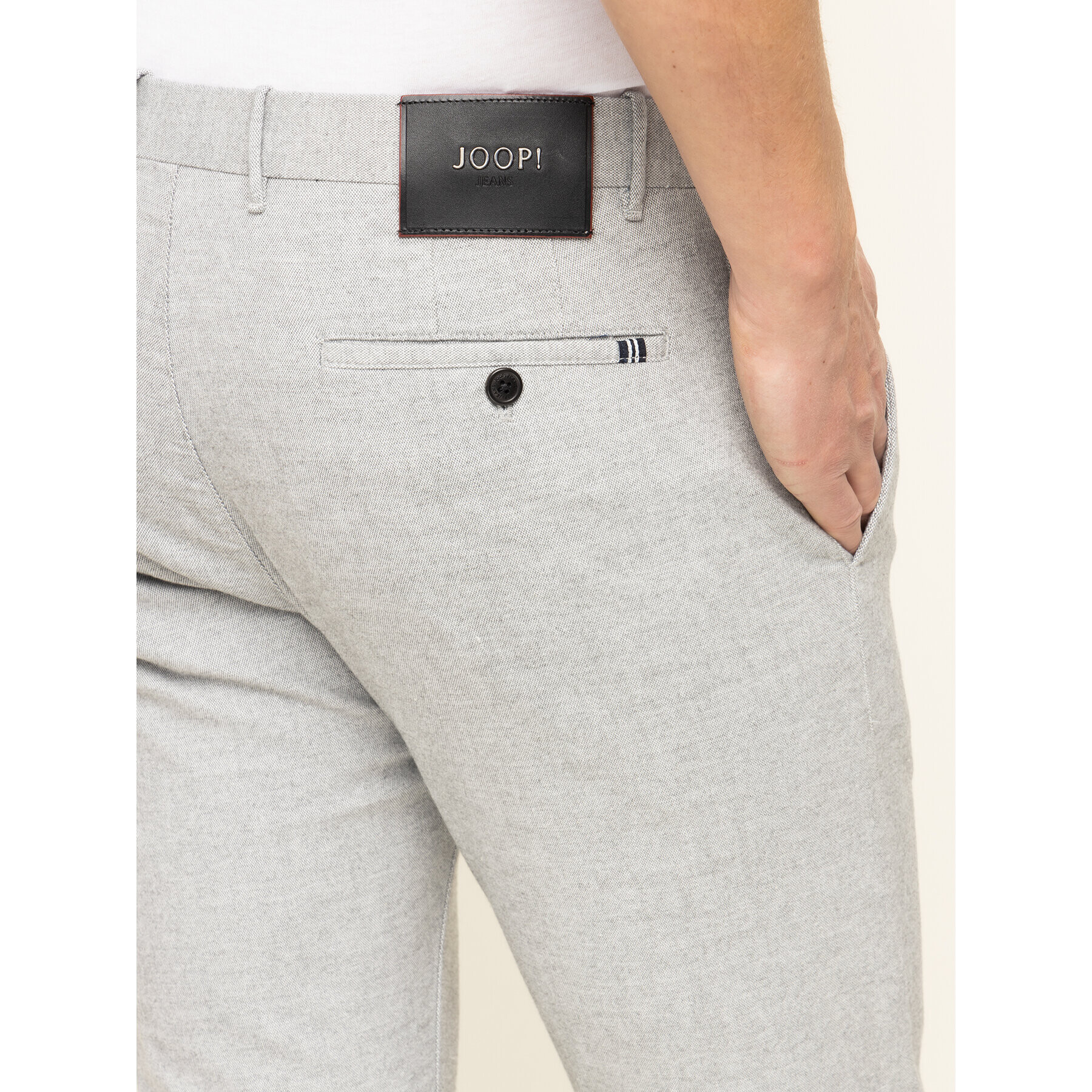 JOOP! Jeans Bavlnené nohavice Steen 30017314 Sivá Slim Fit - Pepit.sk