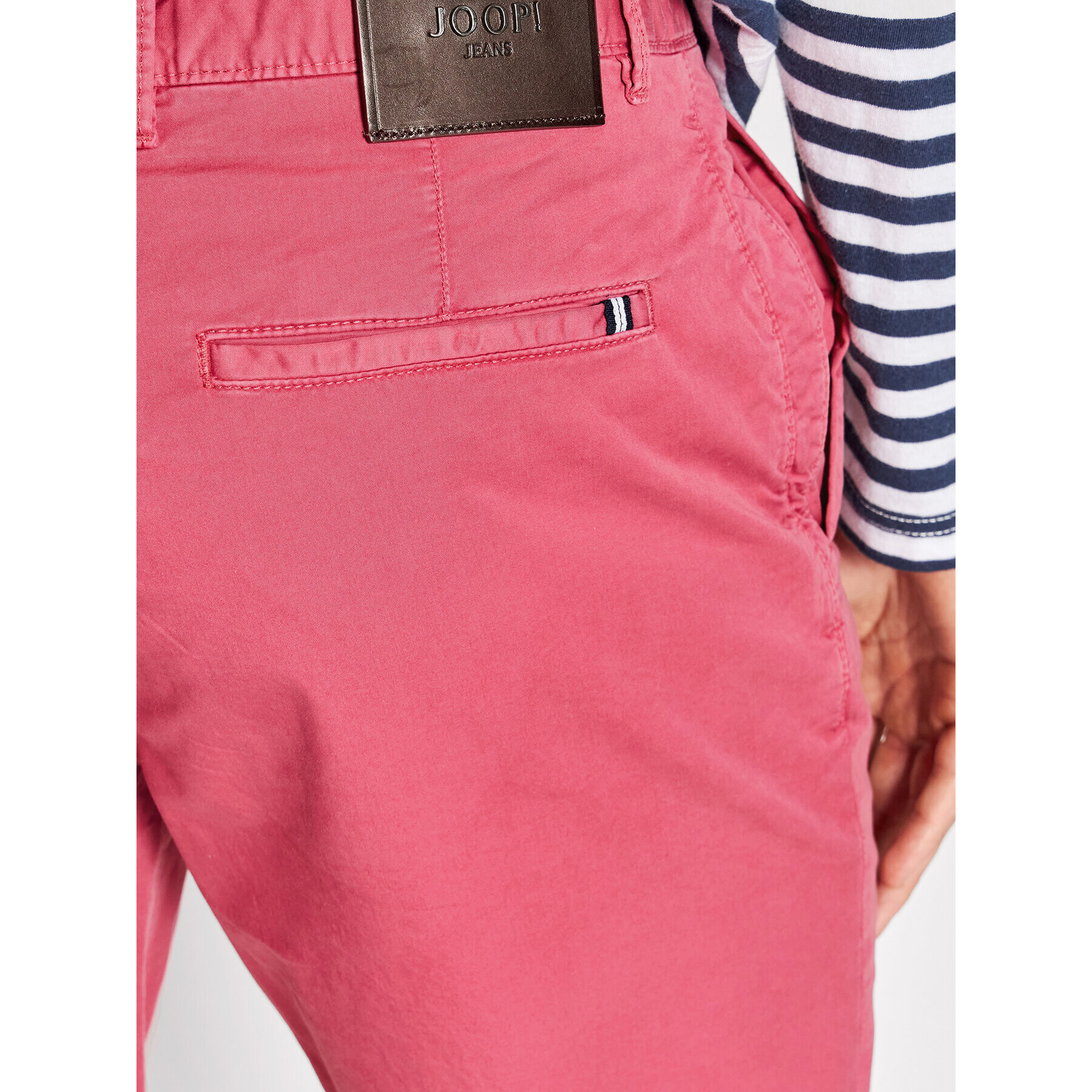 JOOP! Jeans Bavlnené šortky 15 Jj222f005rfd 30031389 Ružová Regular Fit - Pepit.sk