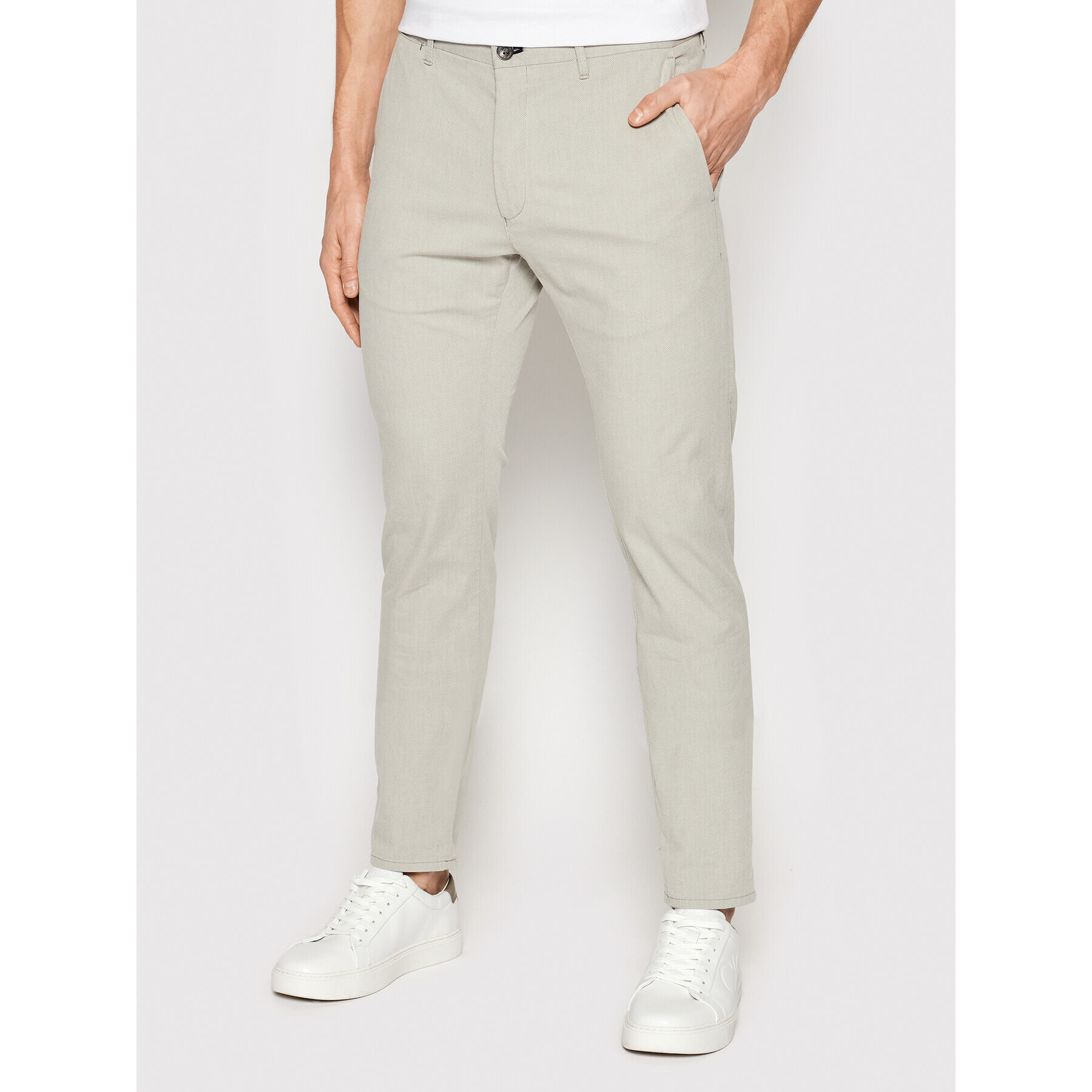 JOOP! Jeans Chino nohavice 15 Jjf-93Steen-W 30031385 Béžová Slim Fit - Pepit.sk