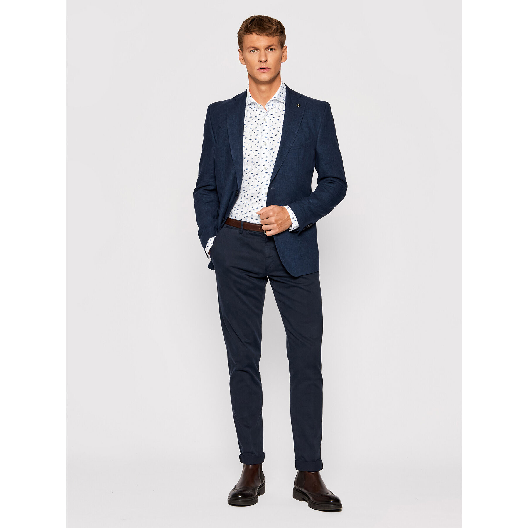 JOOP! Košeľa 17 Jsh-110Pejos-W 30028629 Biela Slim Fit - Pepit.sk