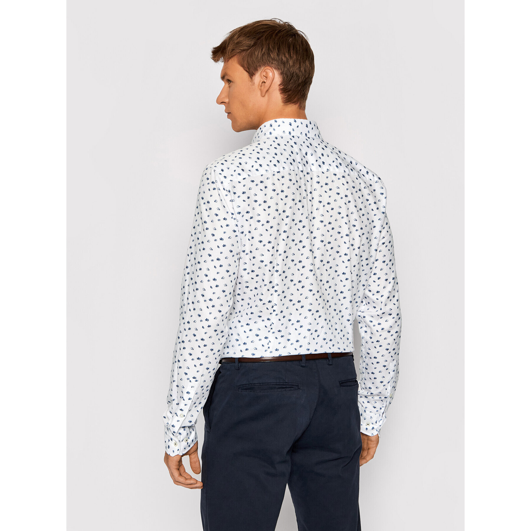 JOOP! Košeľa 17 Jsh-110Pejos-W 30028629 Biela Slim Fit - Pepit.sk