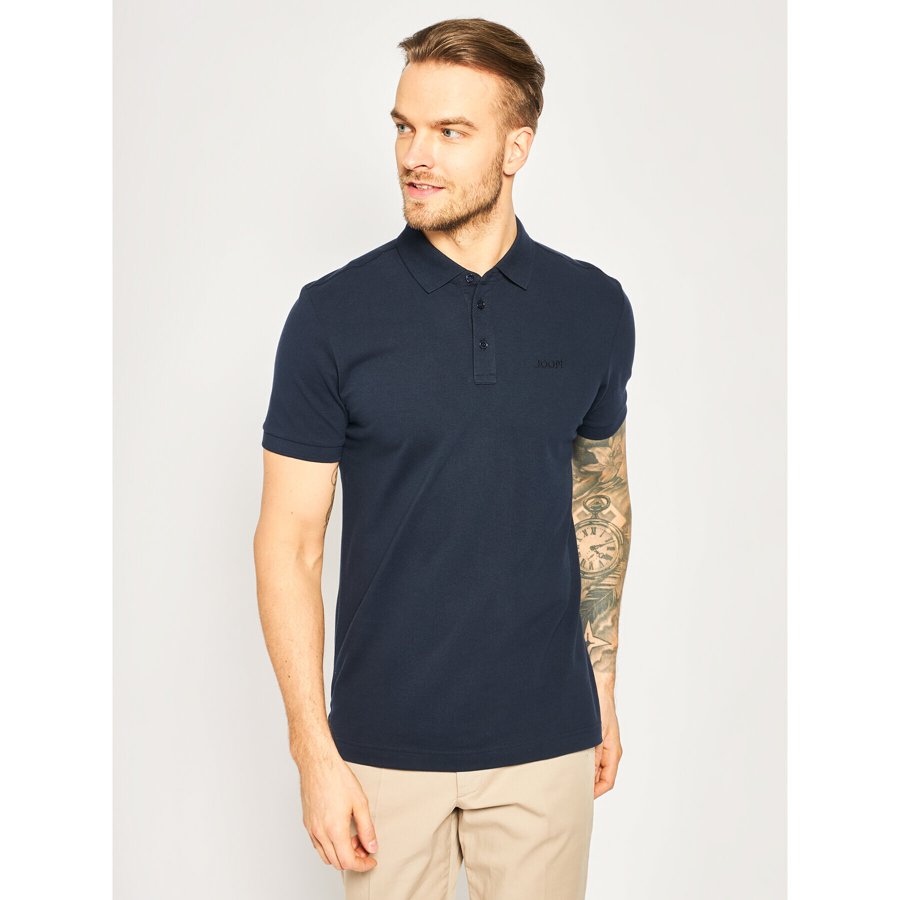 JOOP! Polokošeľa 17 J-02Primus 30013368 Tmavomodrá Regular Fit - Pepit.sk