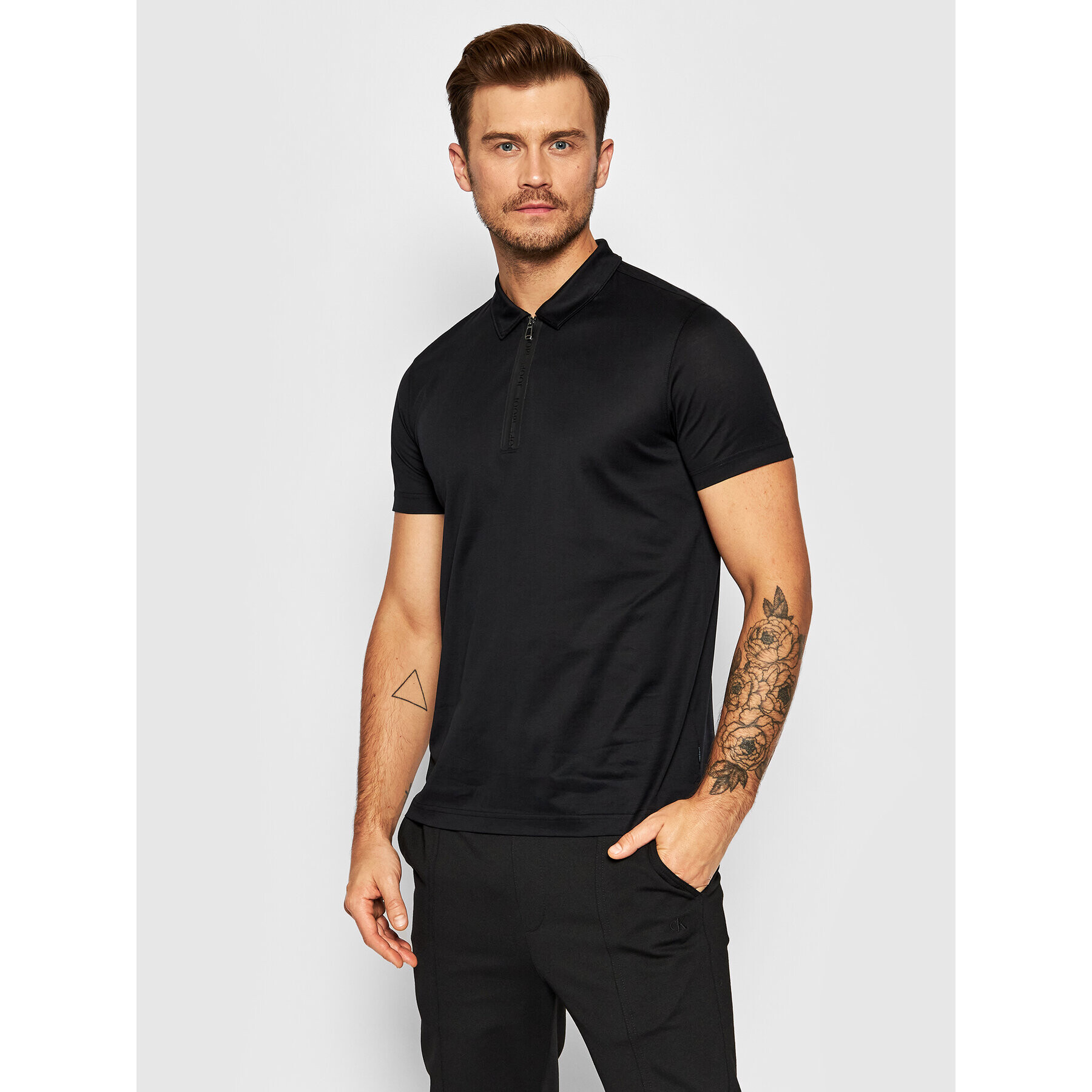 JOOP! Polokošeľa 17 Jj-08Pan 30028816 Čierna Regular Fit - Pepit.sk