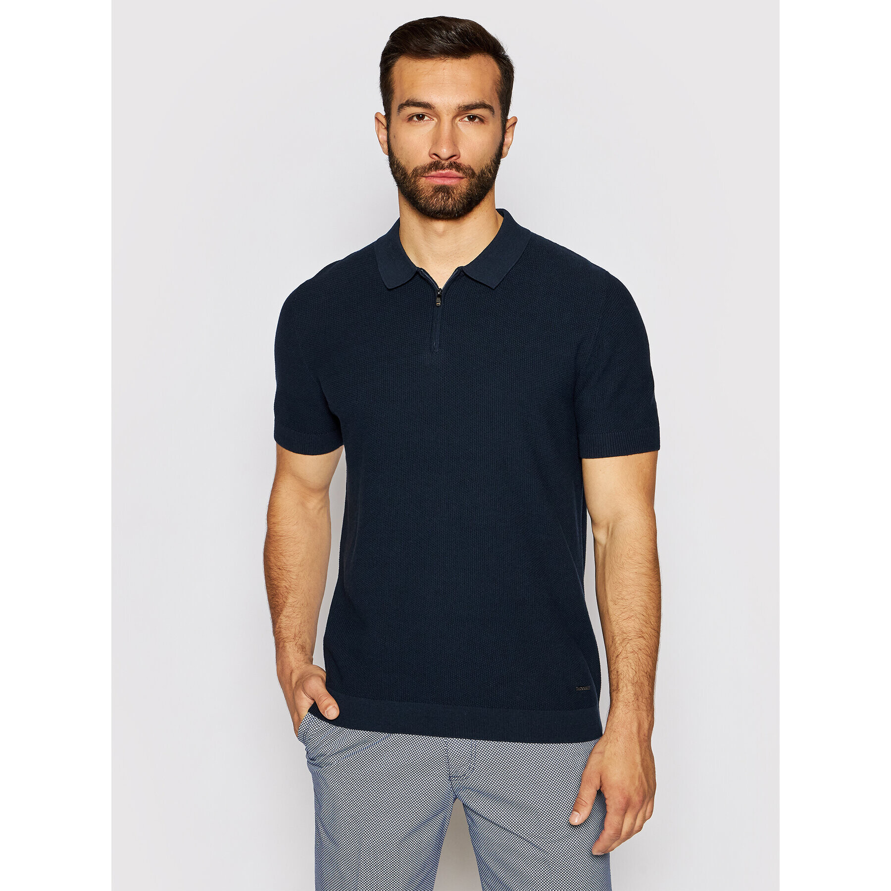 JOOP! Polokošeľa 17 Jk-05Vance 30025642 Tmavomodrá Regular Fit - Pepit.sk