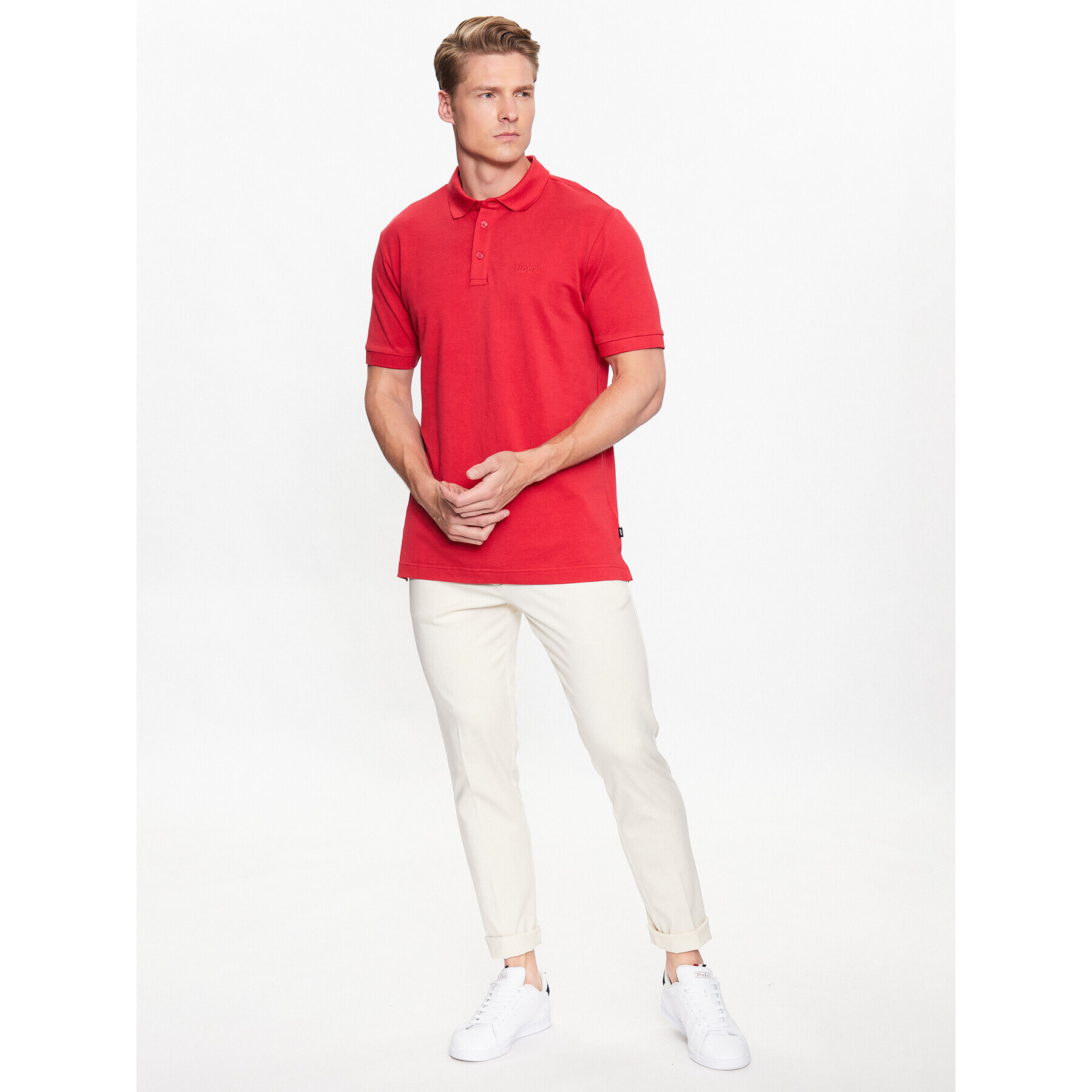 JOOP! Polokošeľa 30036083 Červená Modern Fit - Pepit.sk