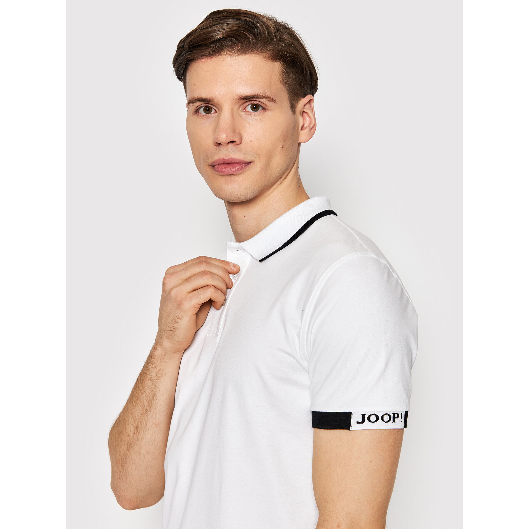 JOOP! Polokošeľa J222J041 30030921 Biela Regular Fit - Pepit.sk