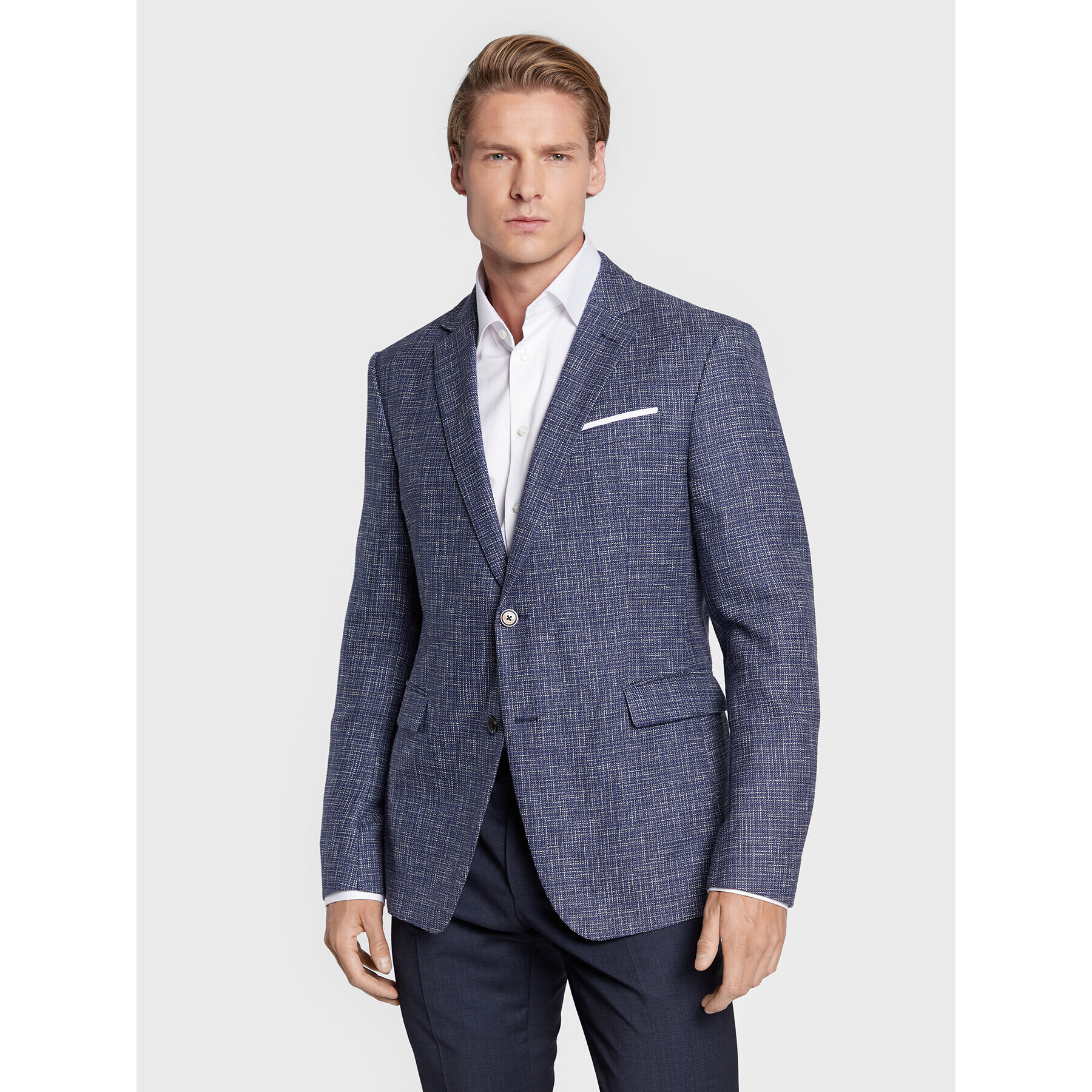 JOOP! Sako 17 Jb-84Hogiz 30030191 Tmavomodrá Slim Fit - Pepit.sk