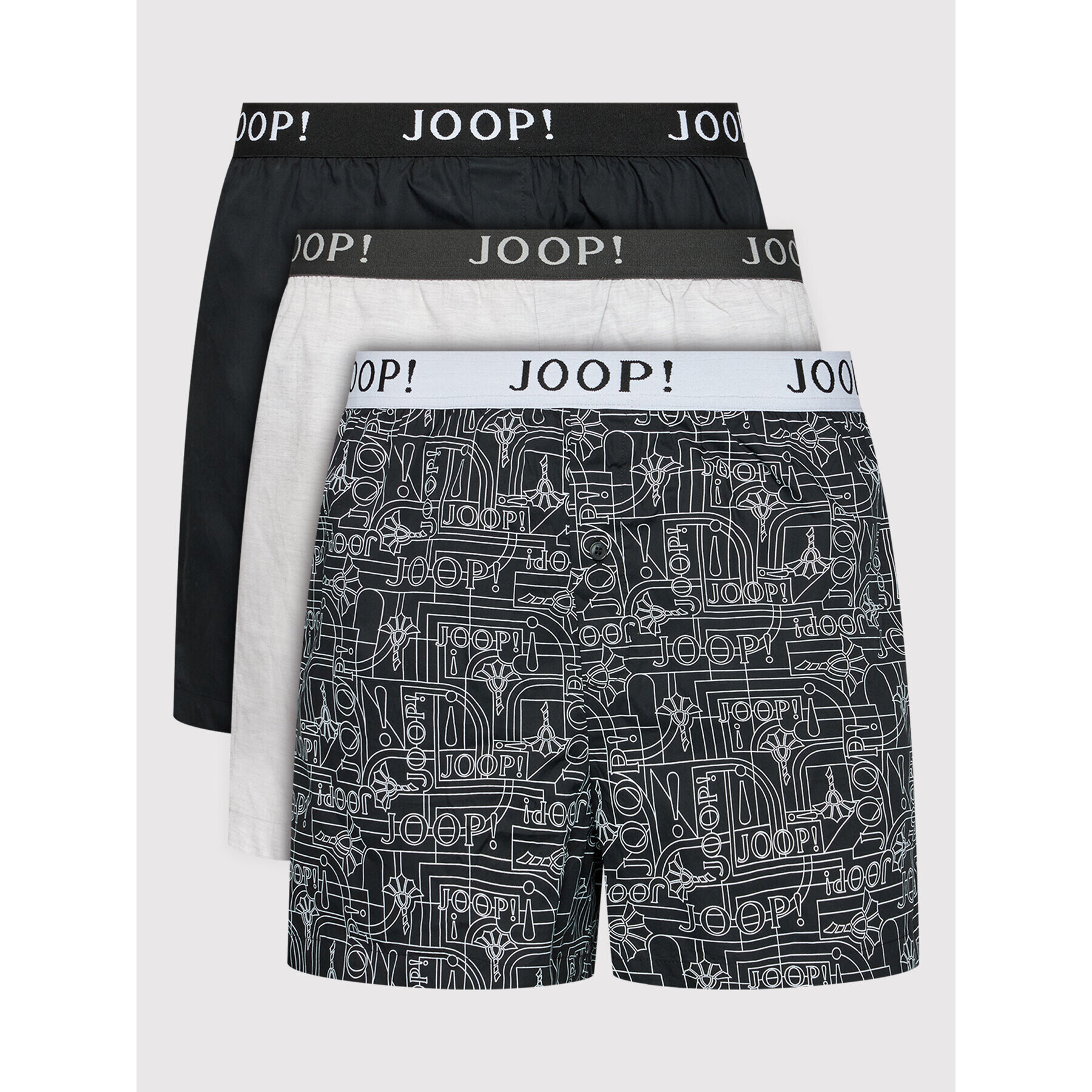 JOOP! Súprava 3 kusov boxeriek 17 J221UW006 30029933 Farebná - Pepit.sk