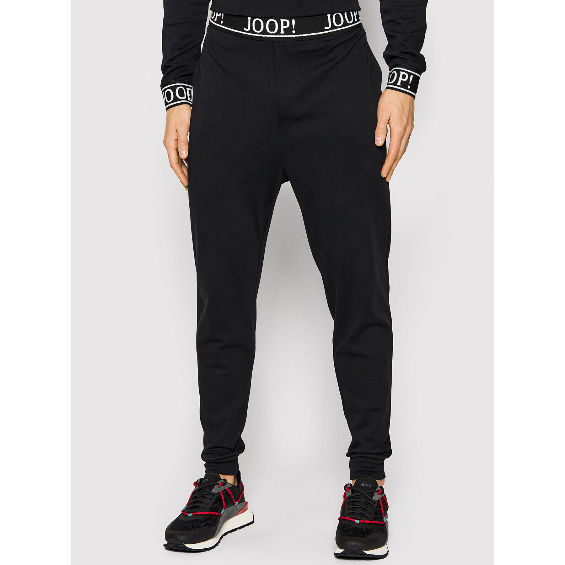 JOOP! Teplákové nohavice 17 J221LW007 30029923 Čierna Regular Fit - Pepit.sk