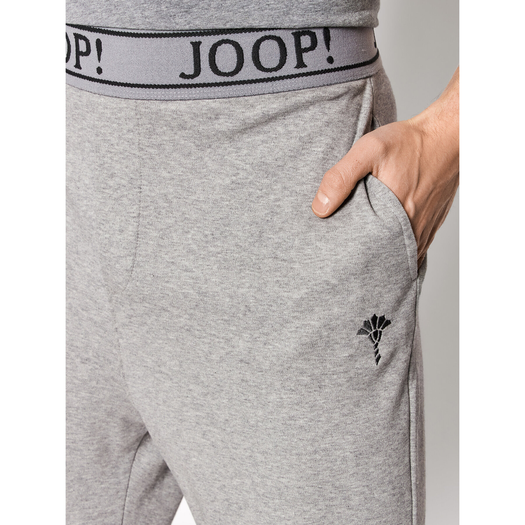 JOOP! Teplákové nohavice J221LW007 30029923 Sivá Regular Fit - Pepit.sk