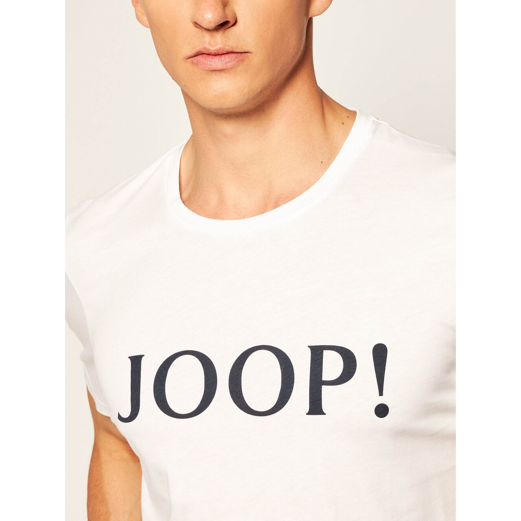 JOOP! Tričko 17 JJ-06Alerio 30021350 Biela Regular Fit - Pepit.sk