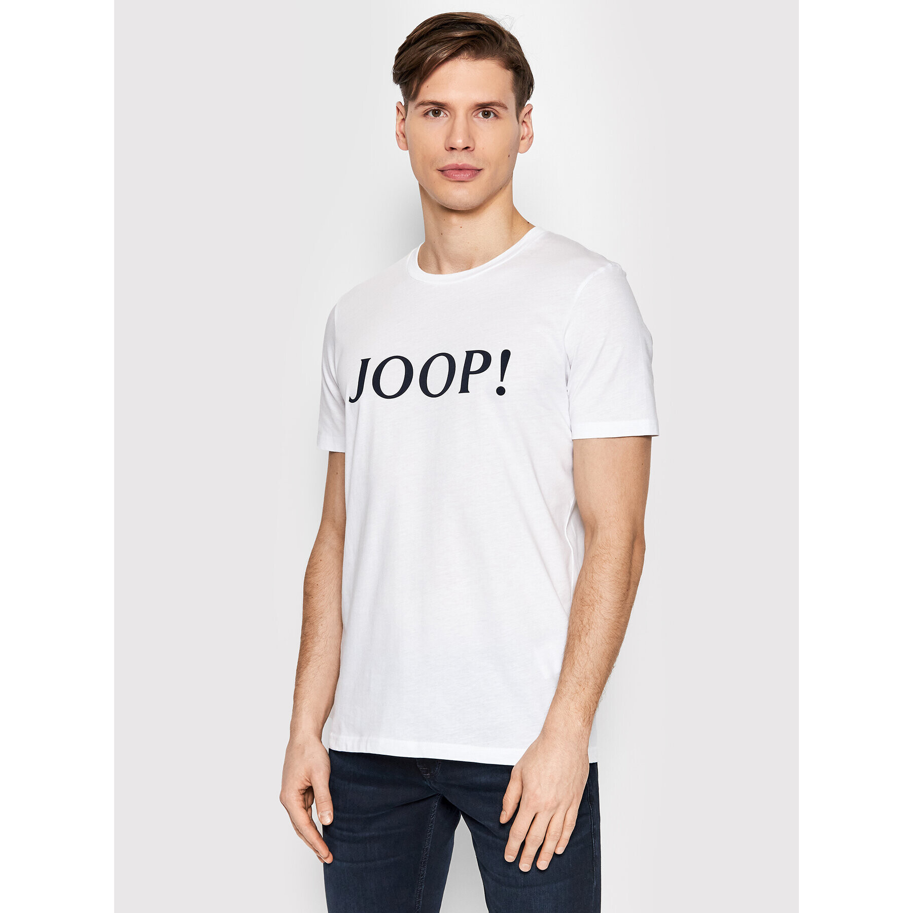 JOOP! Tričko Jj-01Alerio-1 30028303 Biela Regular Fit - Pepit.sk