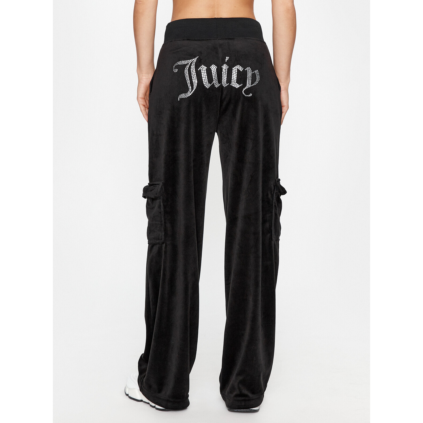 Juicy Couture Teplákové nohavice Audree JCWBJ23334101 Čierna Loose Fit - Pepit.sk