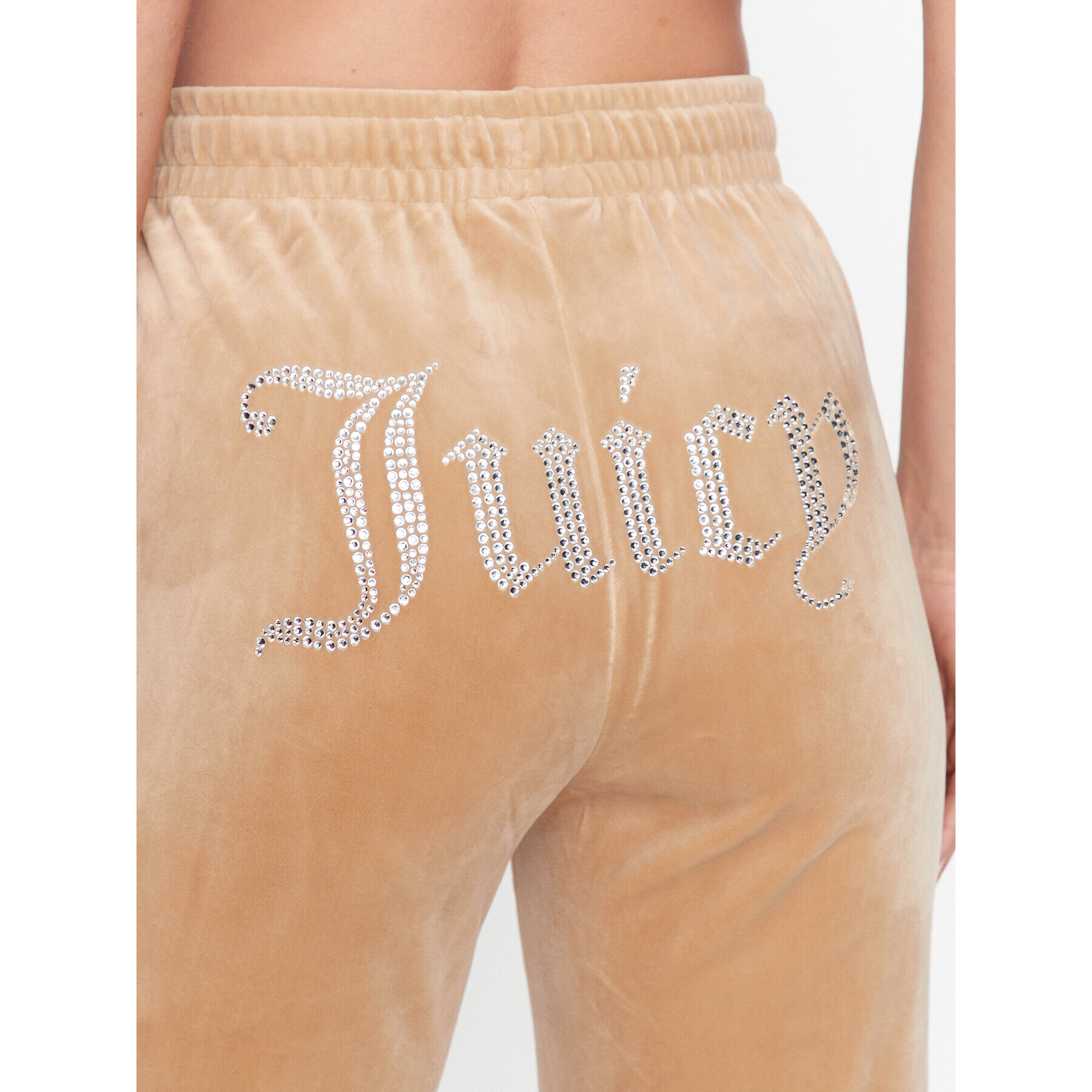 Juicy Couture Teplákové nohavice Tina JCAPW045483 Béžová Regular Fit - Pepit.sk