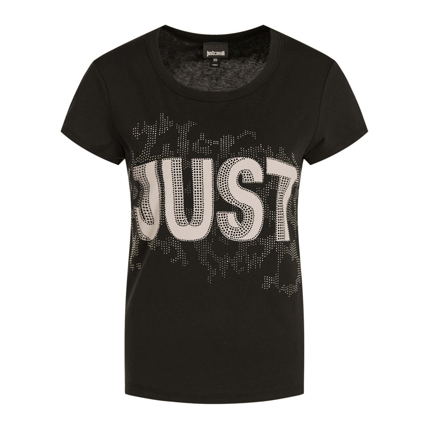 Just Cavalli Tričko S02GC0352 Čierna Regular Fit - Pepit.sk