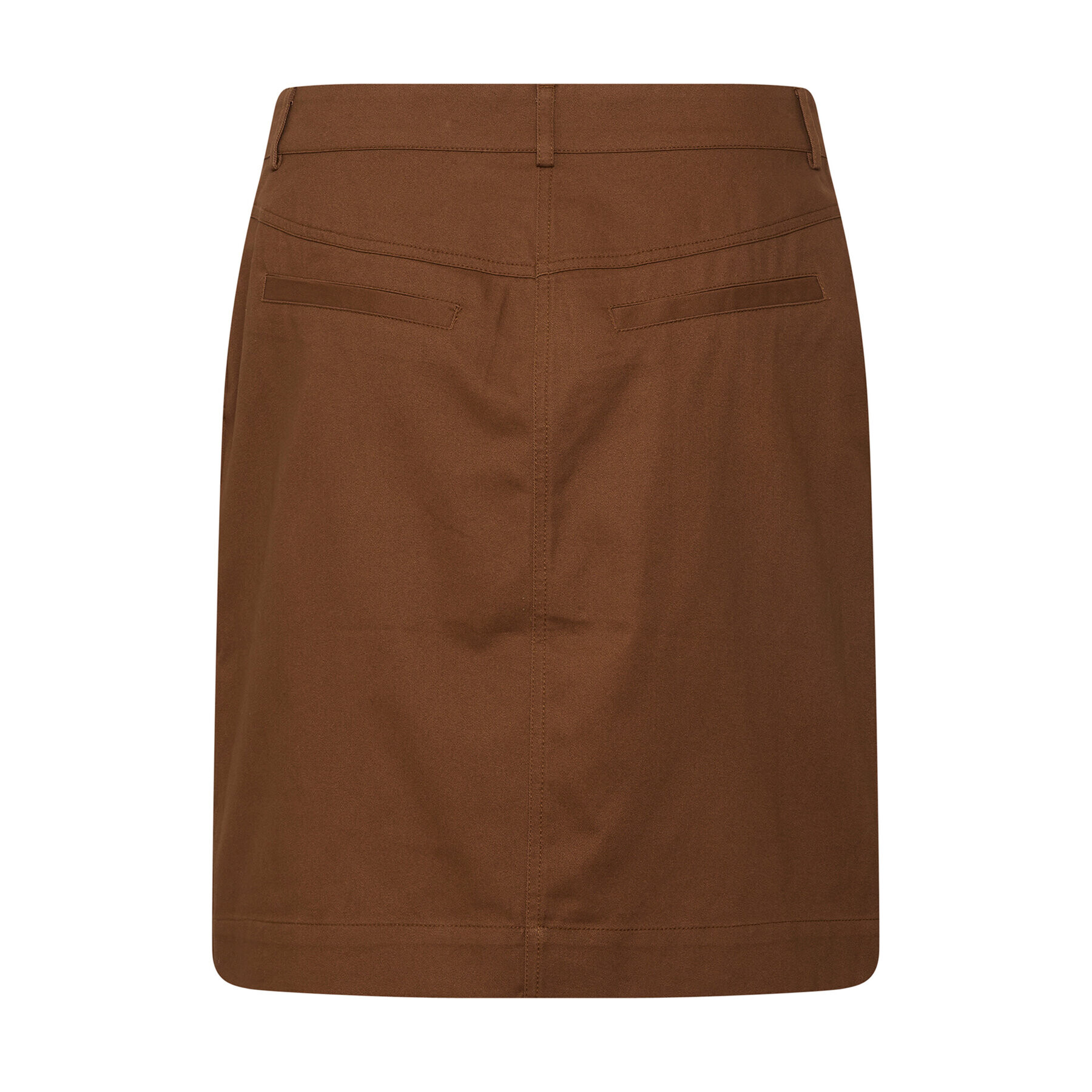 Kaffe Mini sukňa Carmen 10507675 Hnedá Regular Fit - Pepit.sk