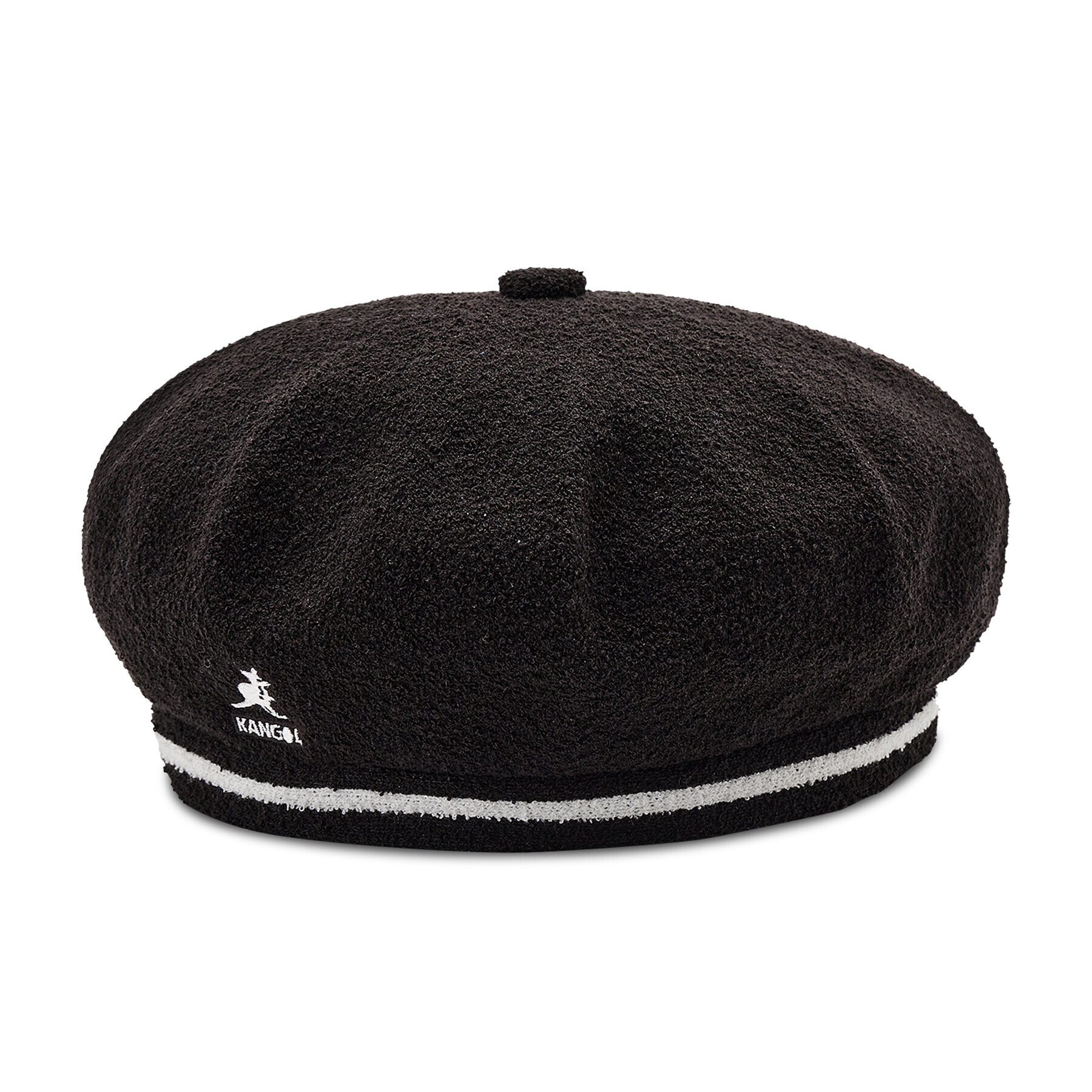 Kangol Baret so šiltom 2-Tone Bermuda Jax Beret K3408 Čierna - Pepit.sk