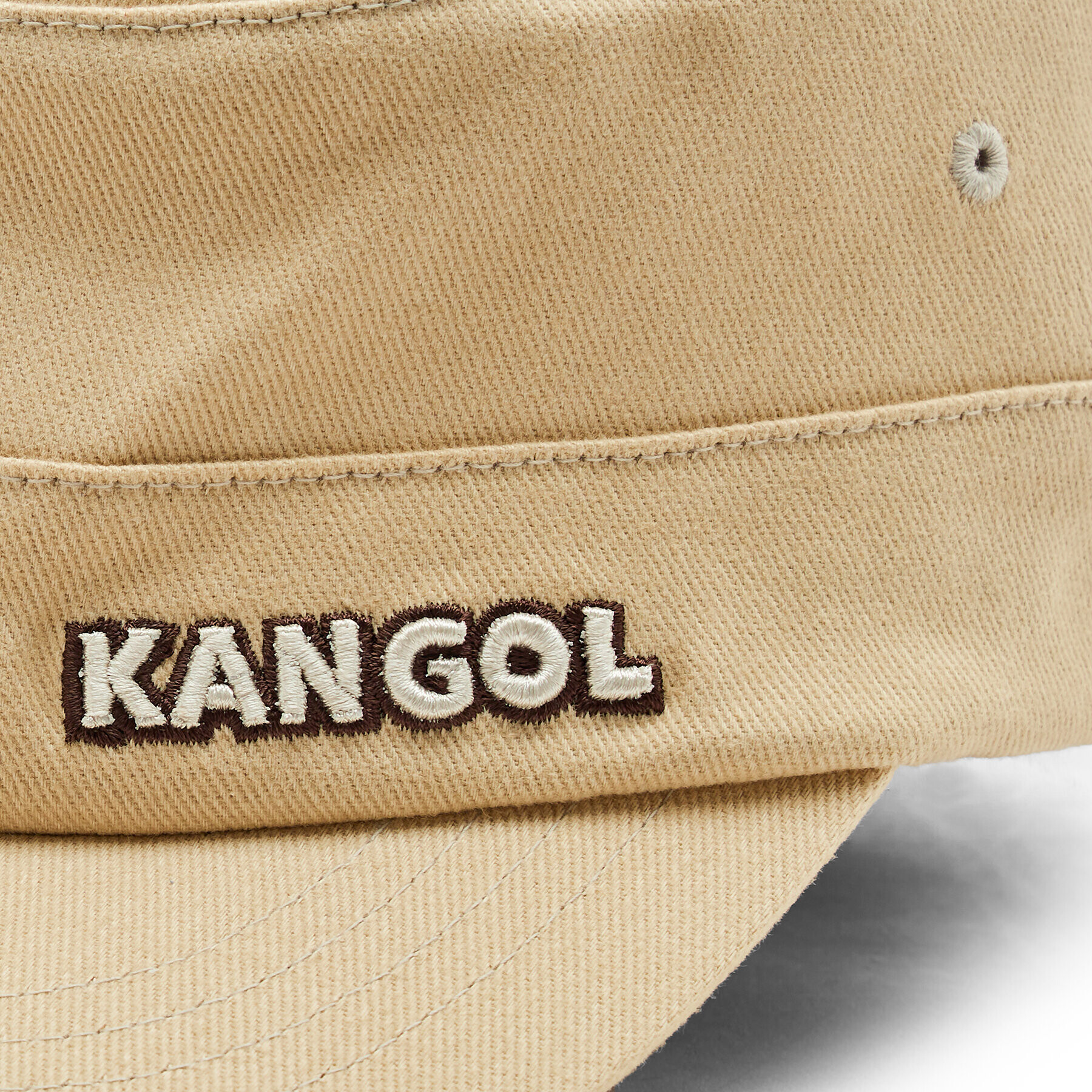 Kangol Baret so šiltom Twill Army 9720BC Béžová - Pepit.sk