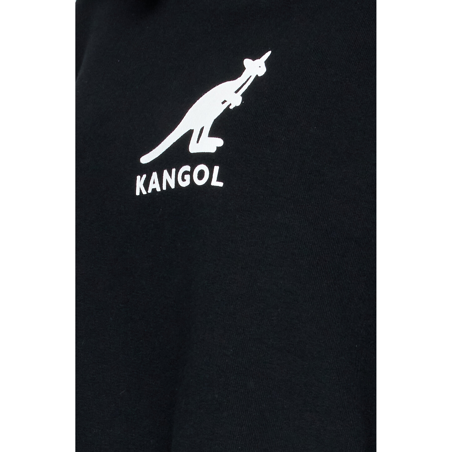 Kangol Mikina Essential KLEW008 Čierna Relaxed Fit - Pepit.sk