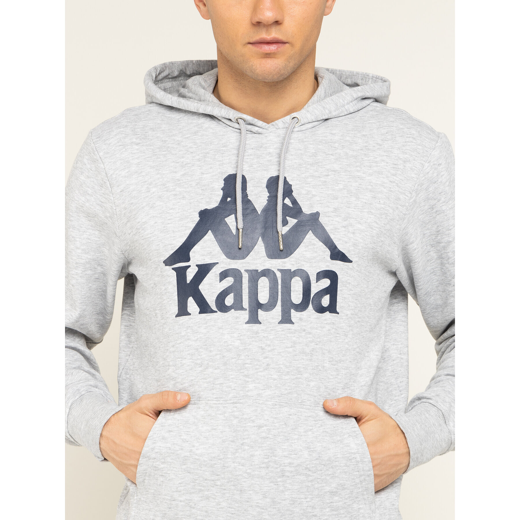 Kappa Mikina 705322 Sivá Regular Fit - Pepit.sk