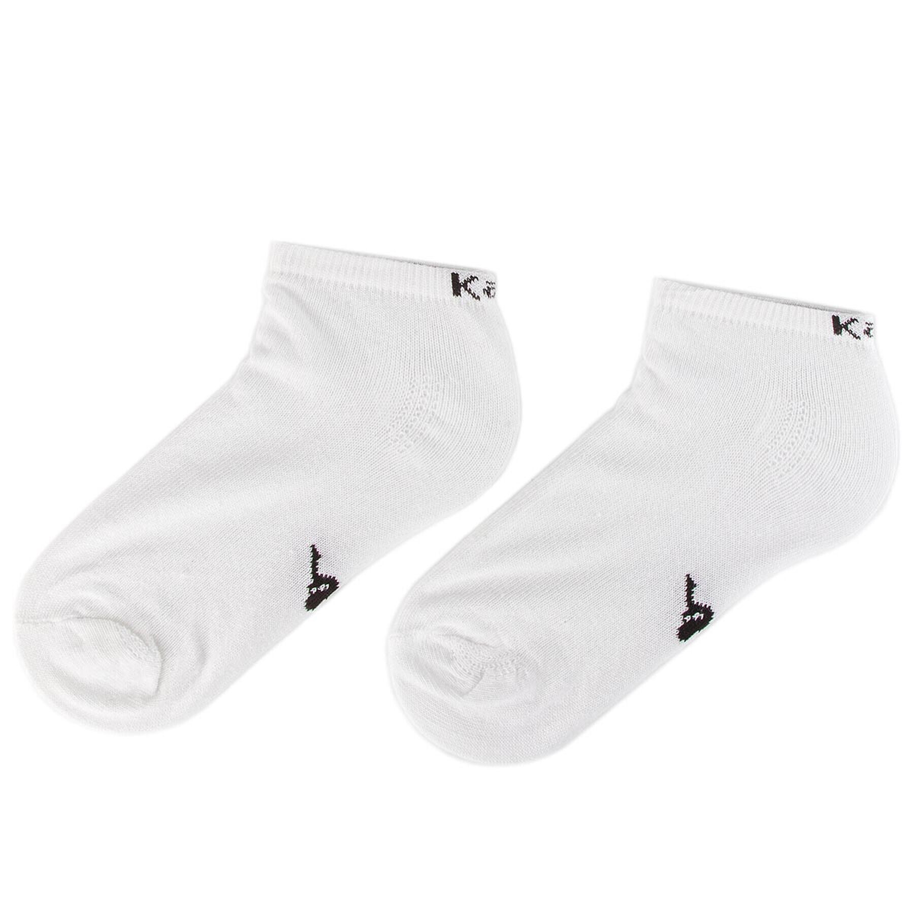 Kappa Súprava 3 párov kotníkových ponožiek unisex 704275 Biela - Pepit.sk