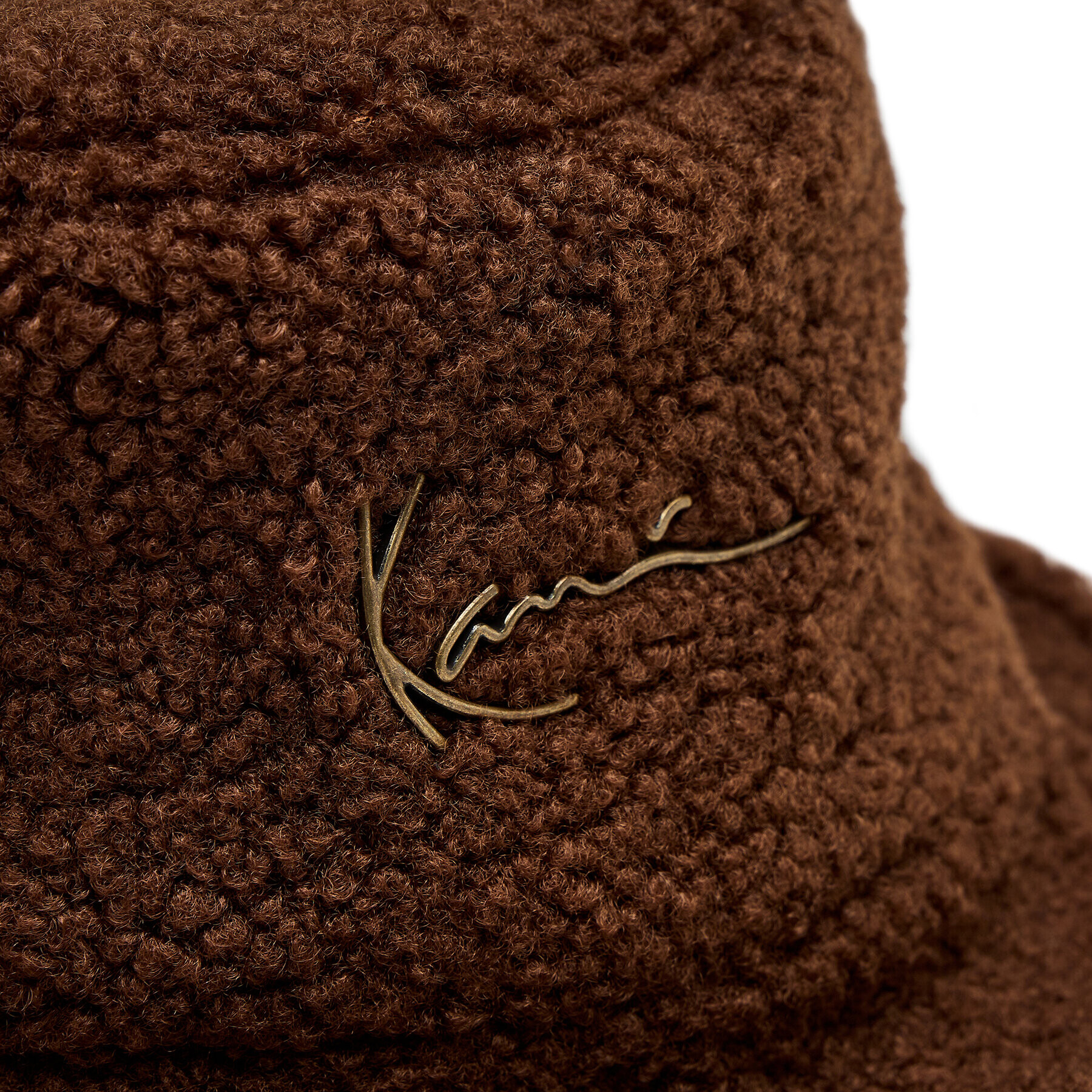 Karl Kani Klobúk KK Signature Teddy Bucket Hat KA-233-036-1 Hnedá - Pepit.sk