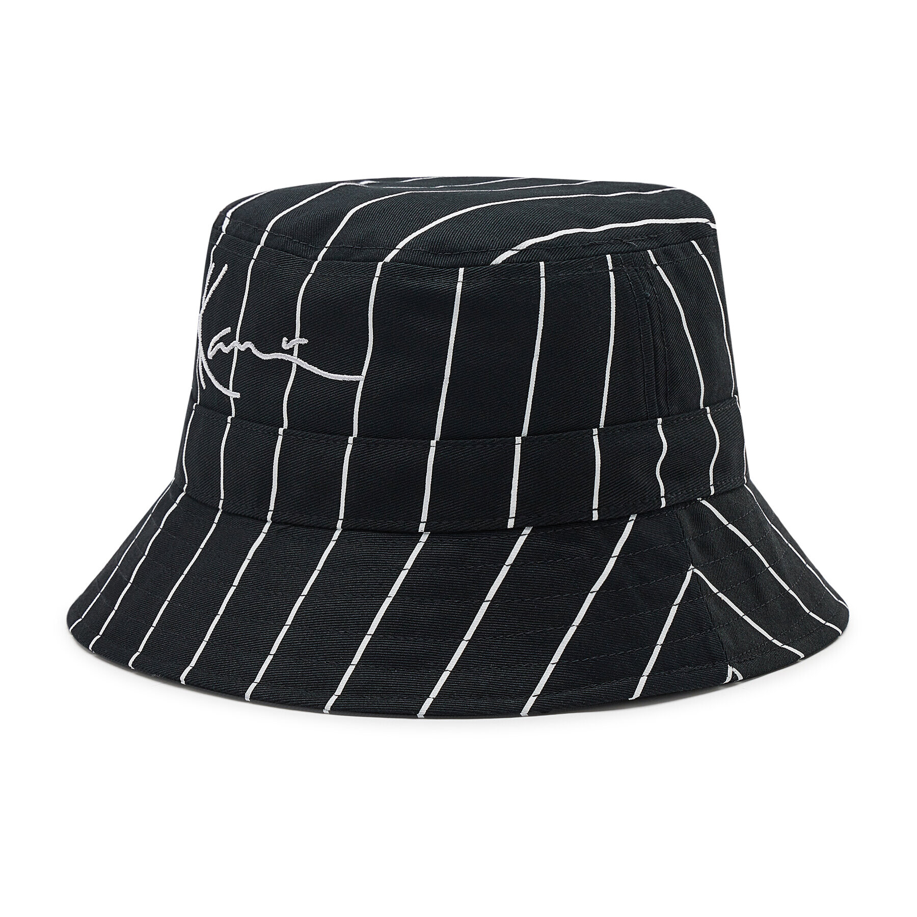 Karl Kani Klobúk Signature Pinstripe Bucket 7015468 Čierna - Pepit.sk