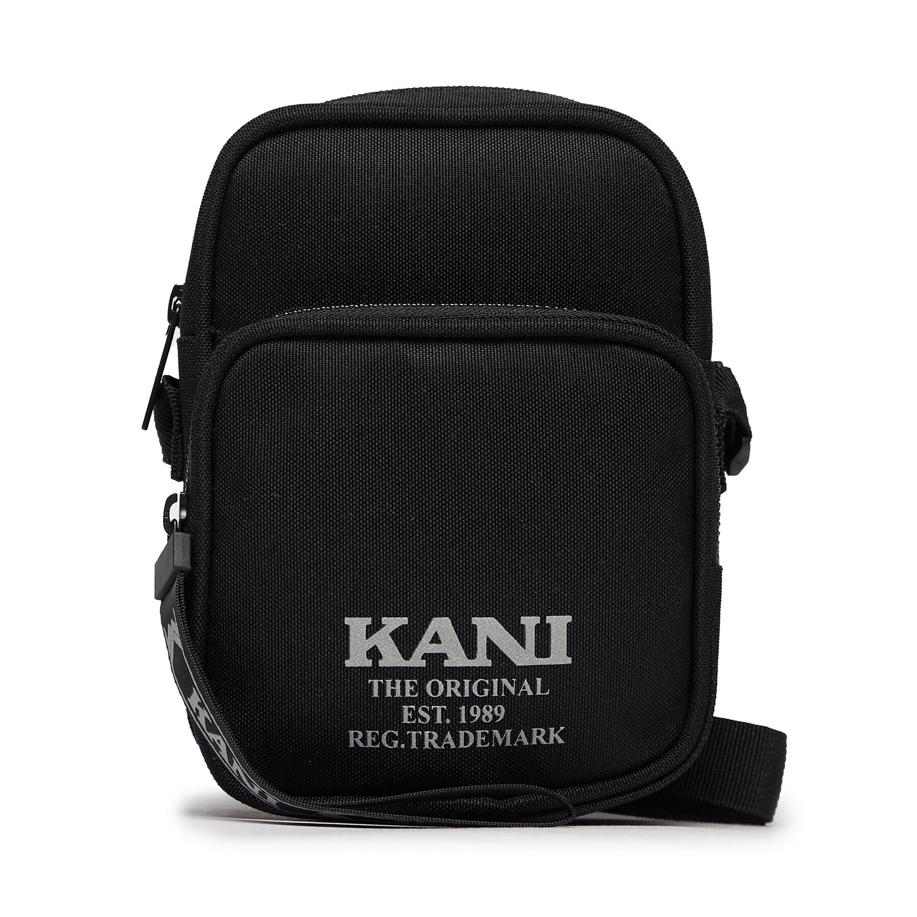 Karl Kani Ľadvinka KK Retro Reflective Pouch Bag KA-233-026-1 Čierna - Pepit.sk