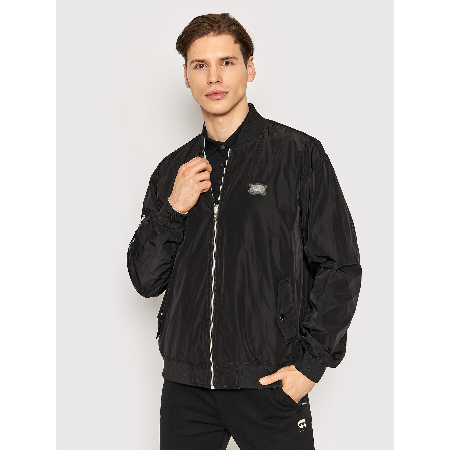 KARL LAGERFELD Bundy bomber 505005 521501 Farebná Regular Fit - Pepit.sk