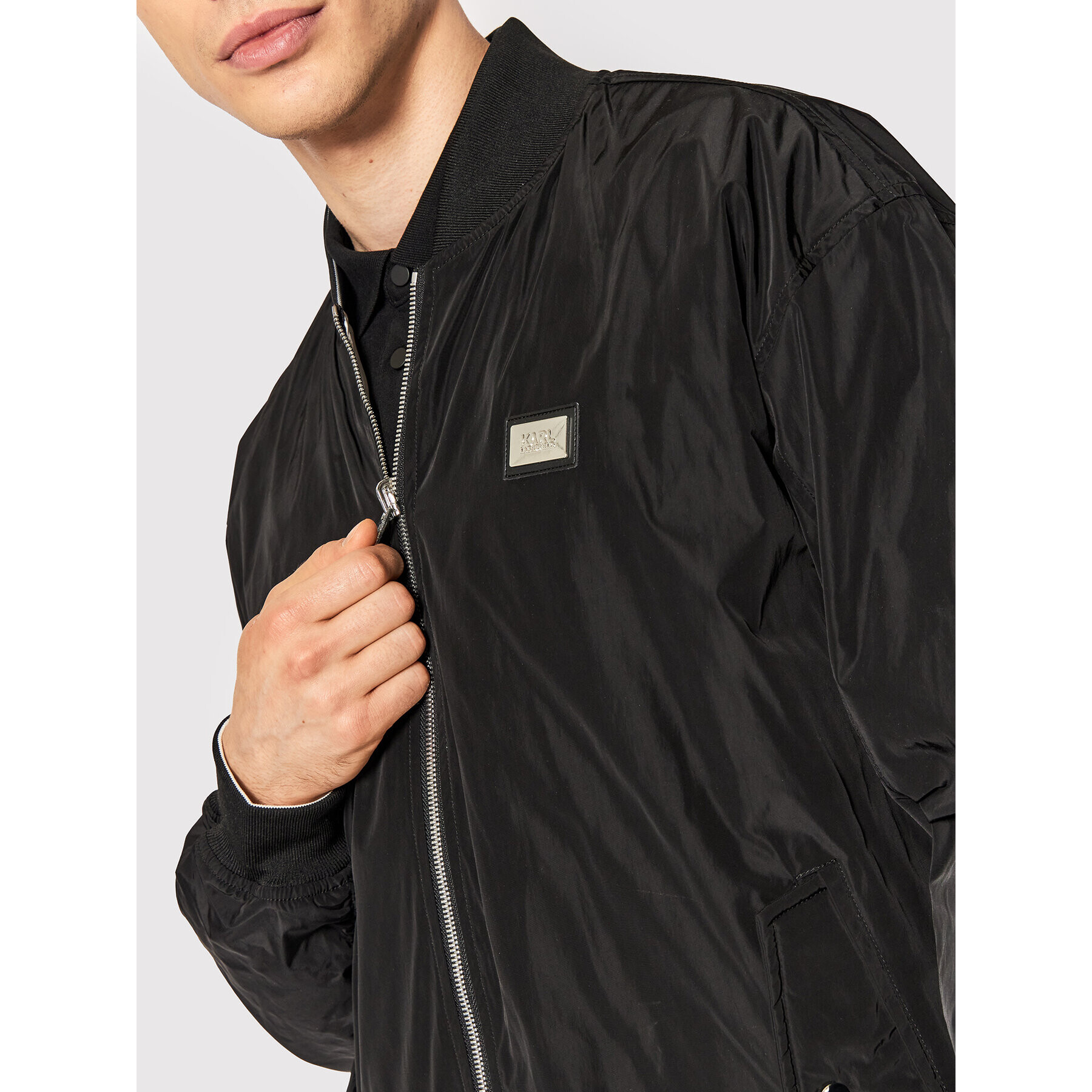 KARL LAGERFELD Bundy bomber 505005 521501 Farebná Regular Fit - Pepit.sk