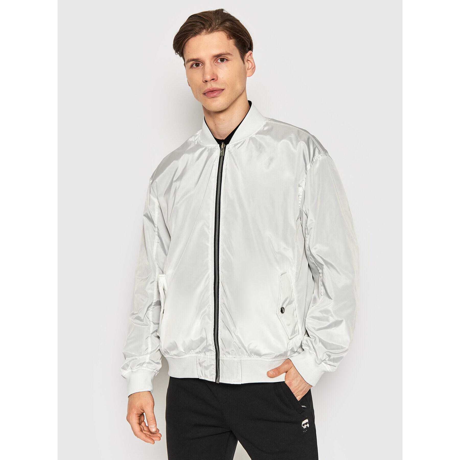 KARL LAGERFELD Bundy bomber 505005 521501 Farebná Regular Fit - Pepit.sk