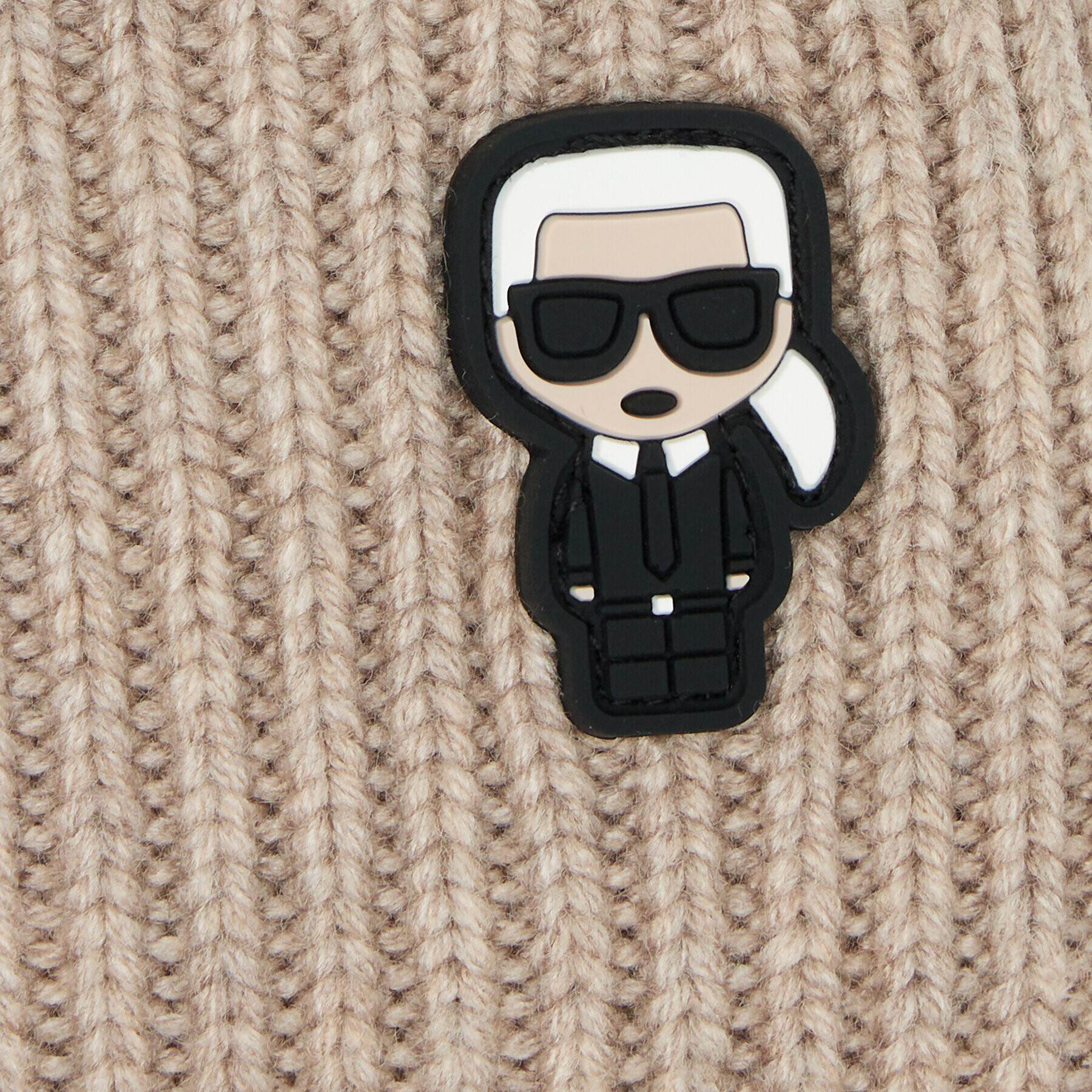 KARL LAGERFELD Čiapka Ikonik 226W3410 Béžová - Pepit.sk