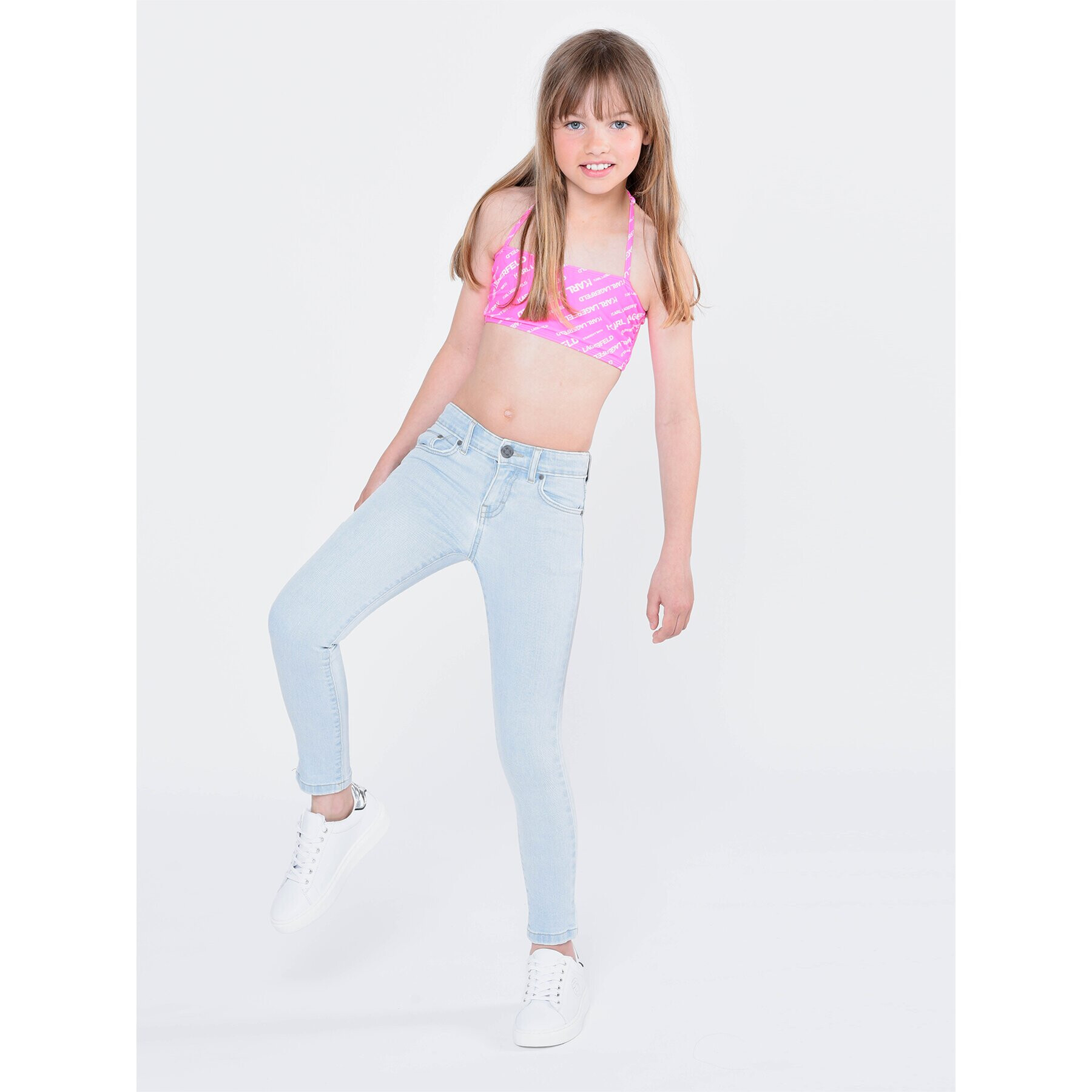 Karl Lagerfeld Kids Bikiny Z10162 D Ružová - Pepit.sk