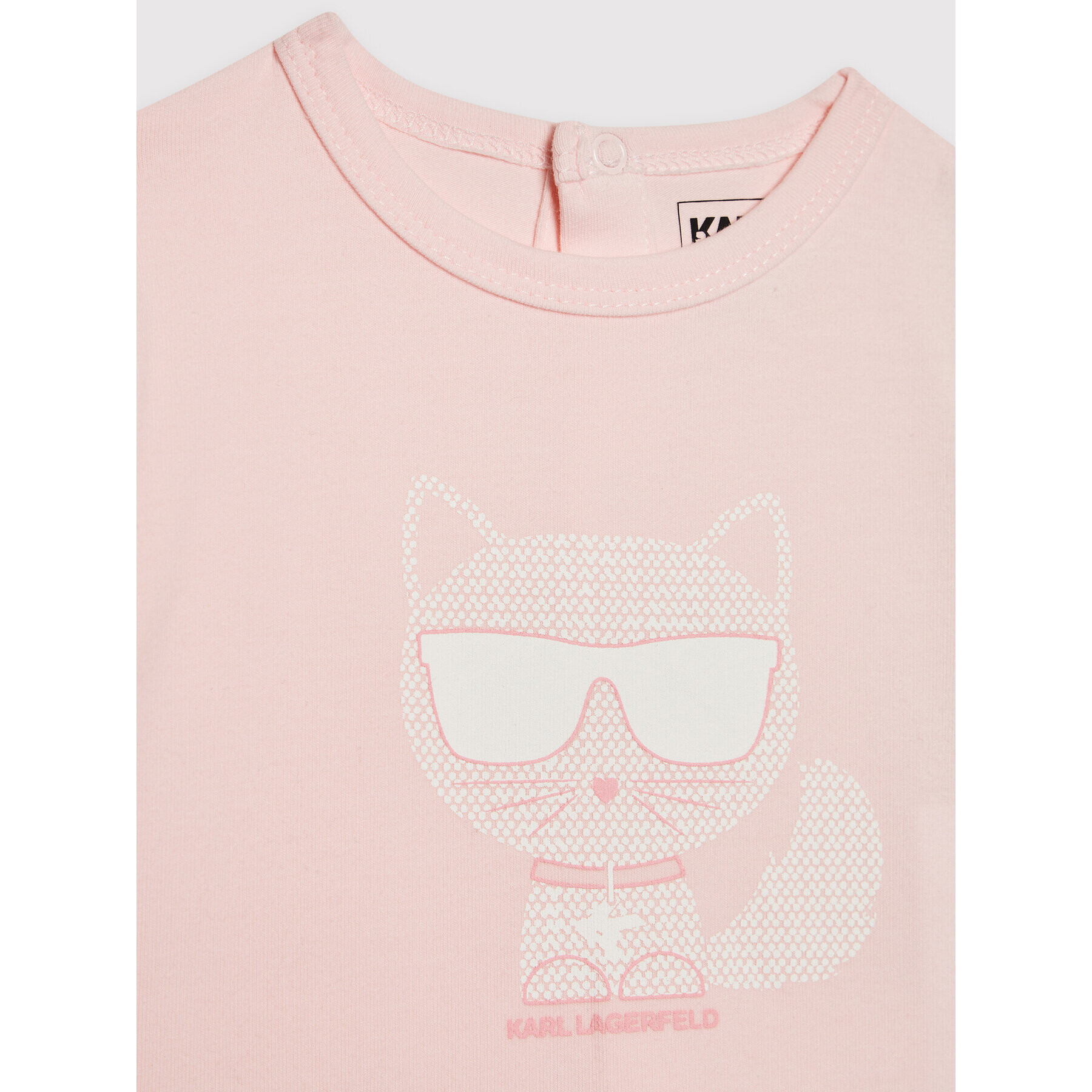 Karl Lagerfeld Kids Dupačky Z97047 Ružová Regular Fit - Pepit.sk