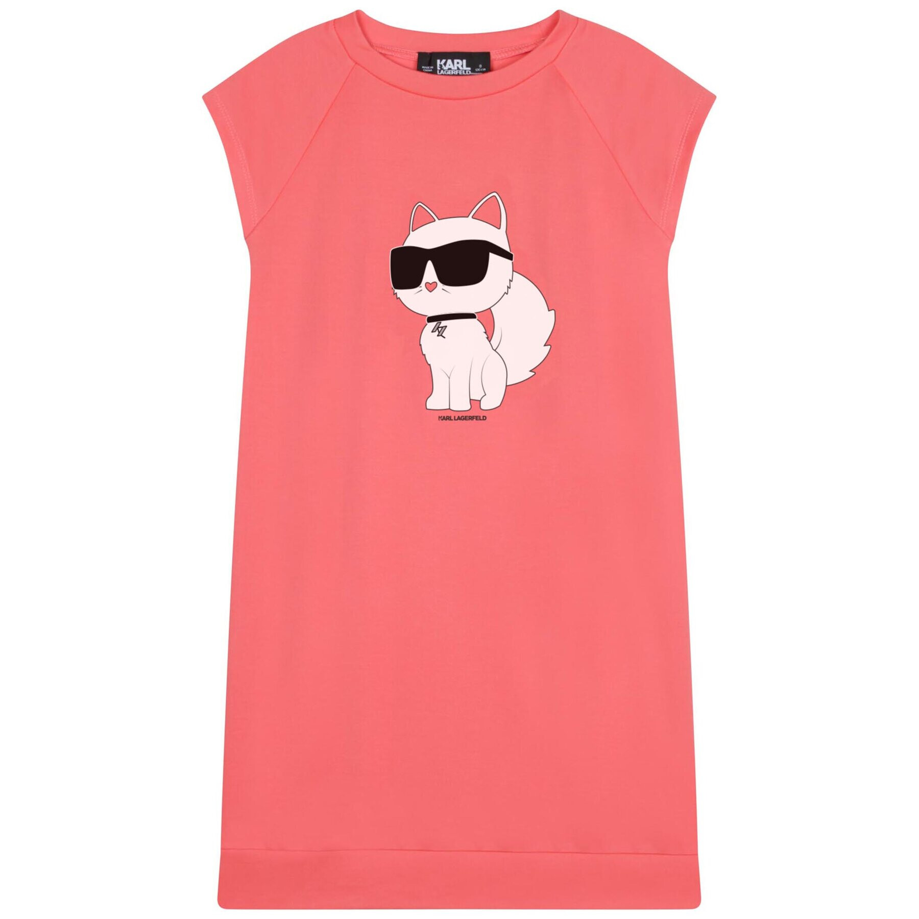 Karl Lagerfeld Kids Každodenné šaty Z12235 D Červená Regular Fit - Pepit.sk