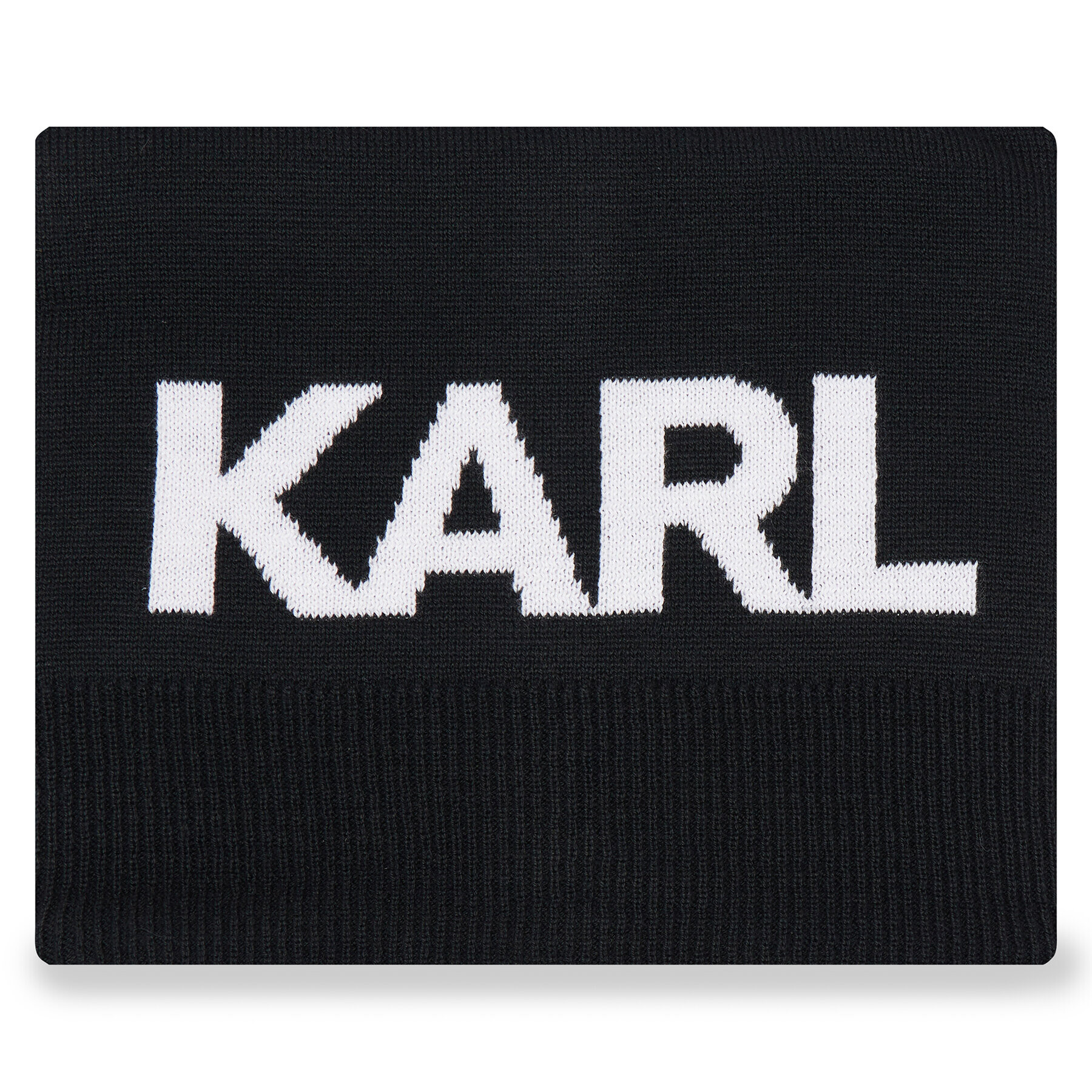 Karl Lagerfeld Kids Komínový šál Z20090 Čierna - Pepit.sk