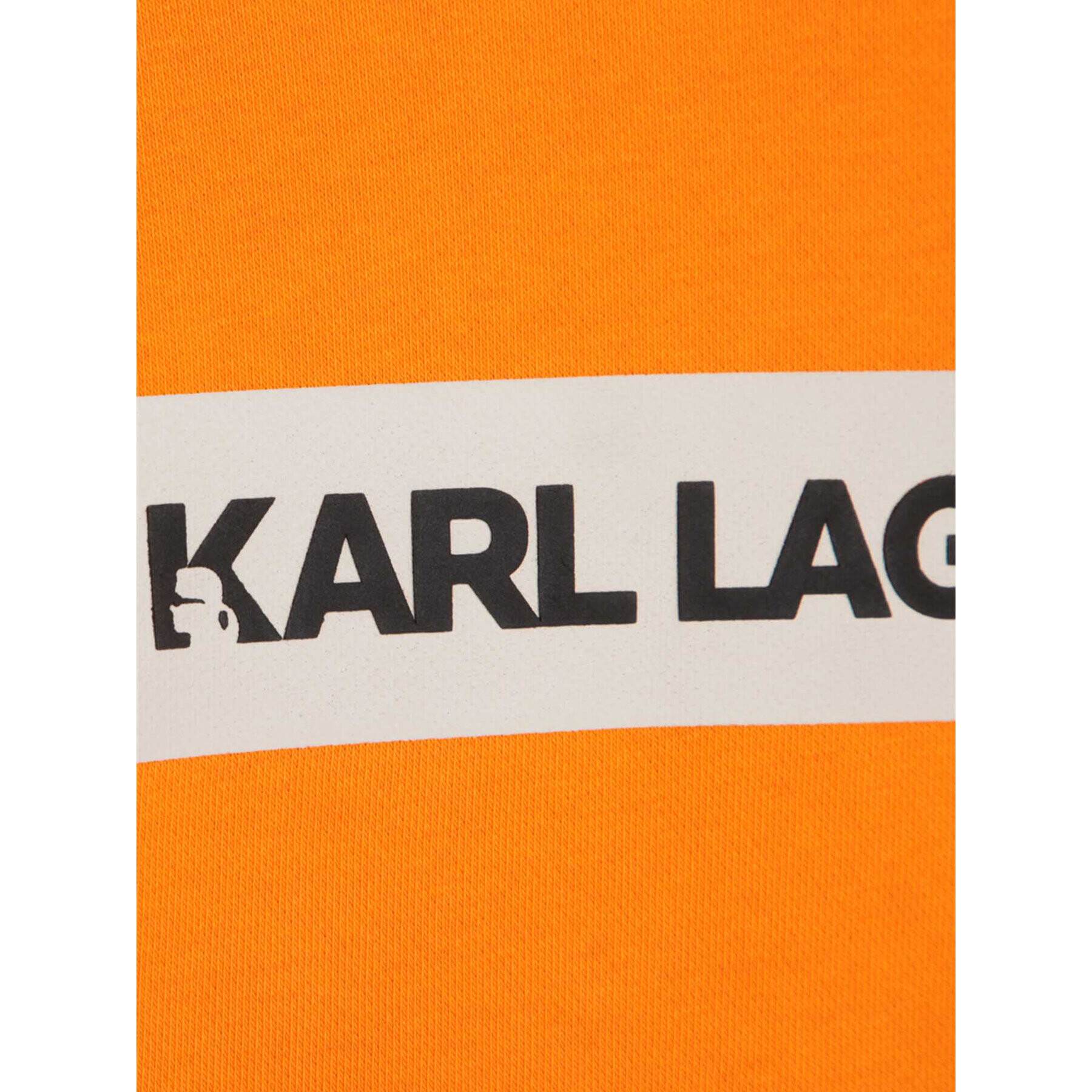 Karl Lagerfeld Kids Mikina Z25402 M Oranžová Regular Fit - Pepit.sk