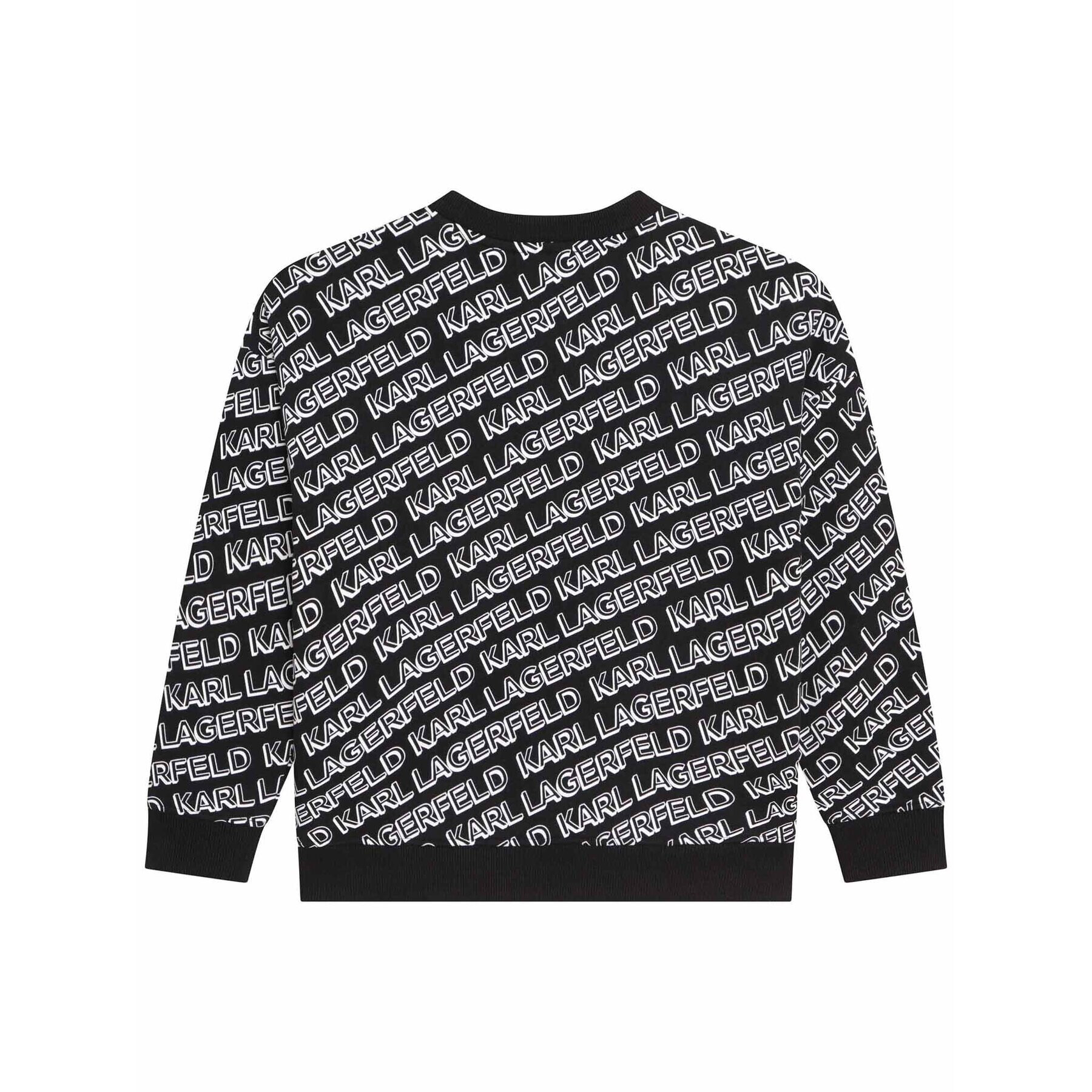 Karl Lagerfeld Kids Mikina Z25403 D Čierna Regular Fit - Pepit.sk