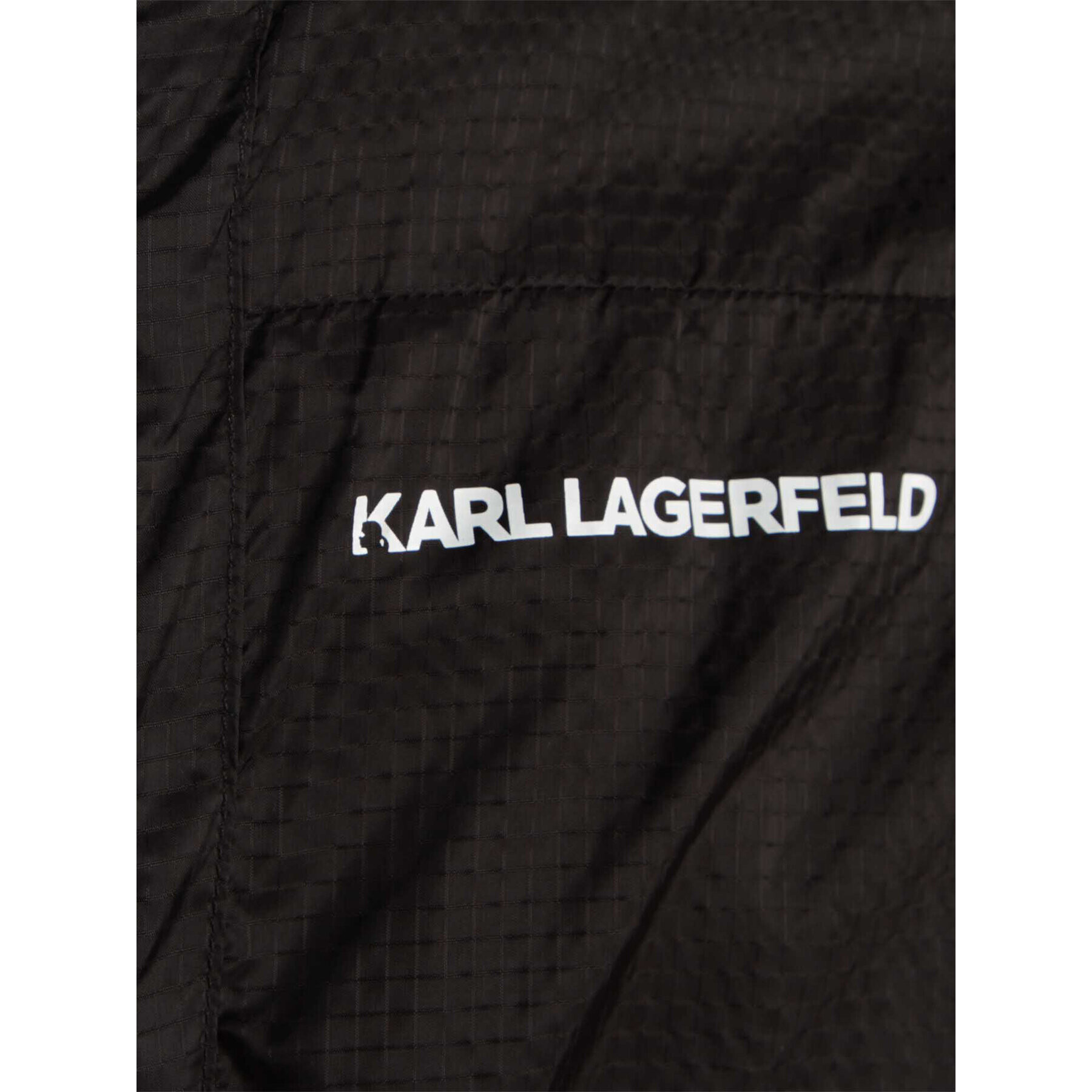 Karl Lagerfeld Kids Prechodná bunda Z16145 D Čierna Regular Fit - Pepit.sk