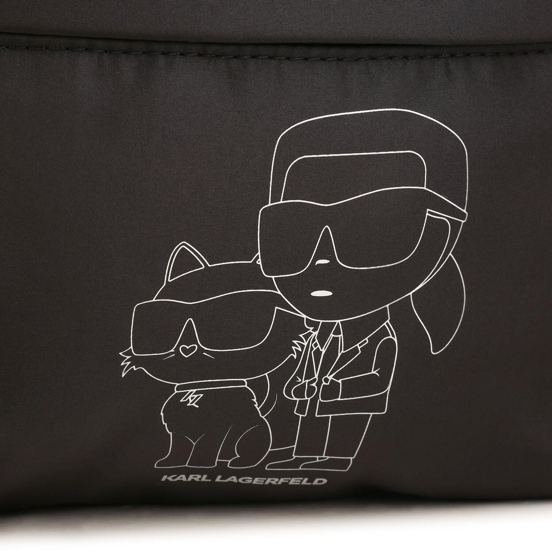 Karl Lagerfeld Kids Ruksak Z10167 Čierna - Pepit.sk