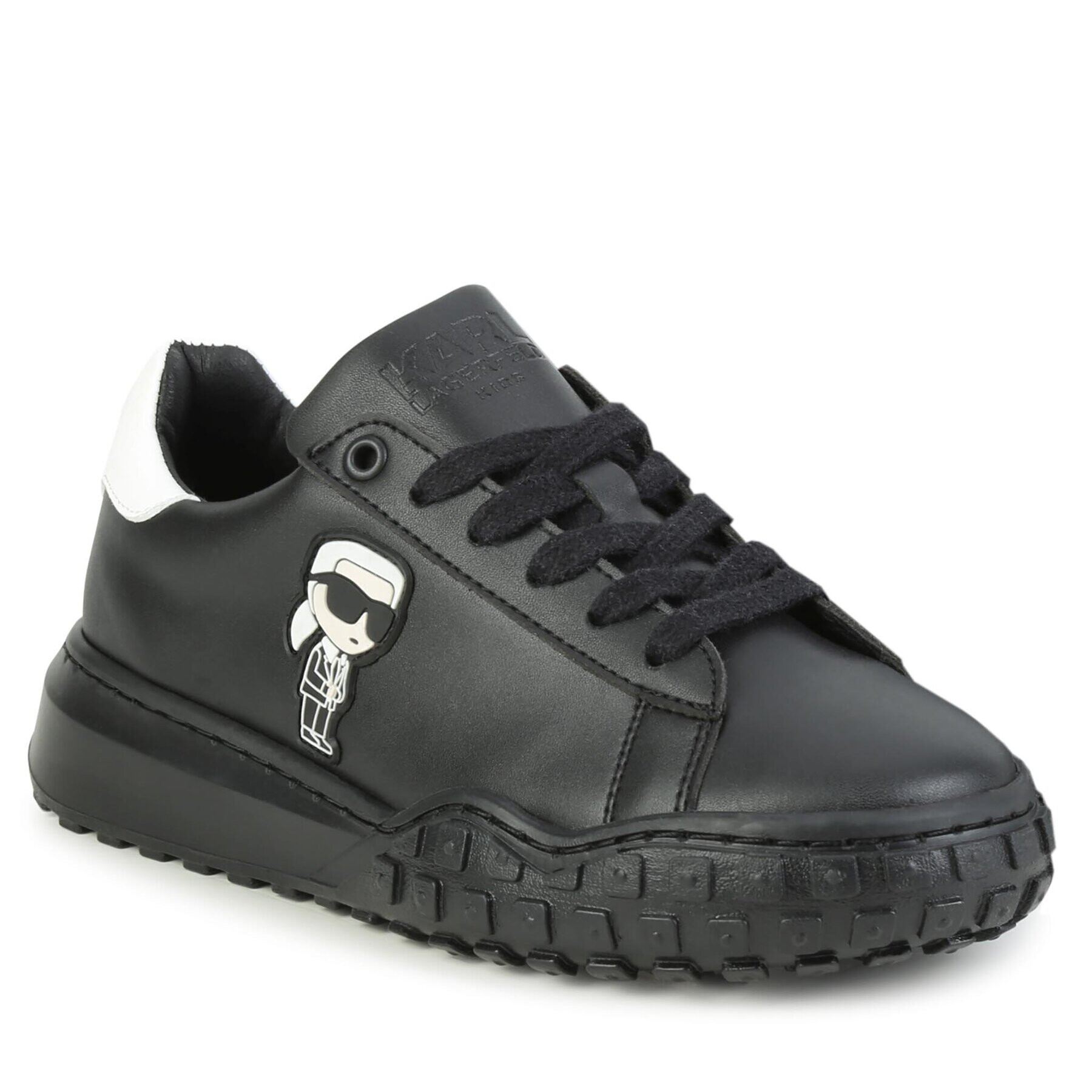 Karl Lagerfeld Kids Sneakersy Z29073 S Čierna - Pepit.sk