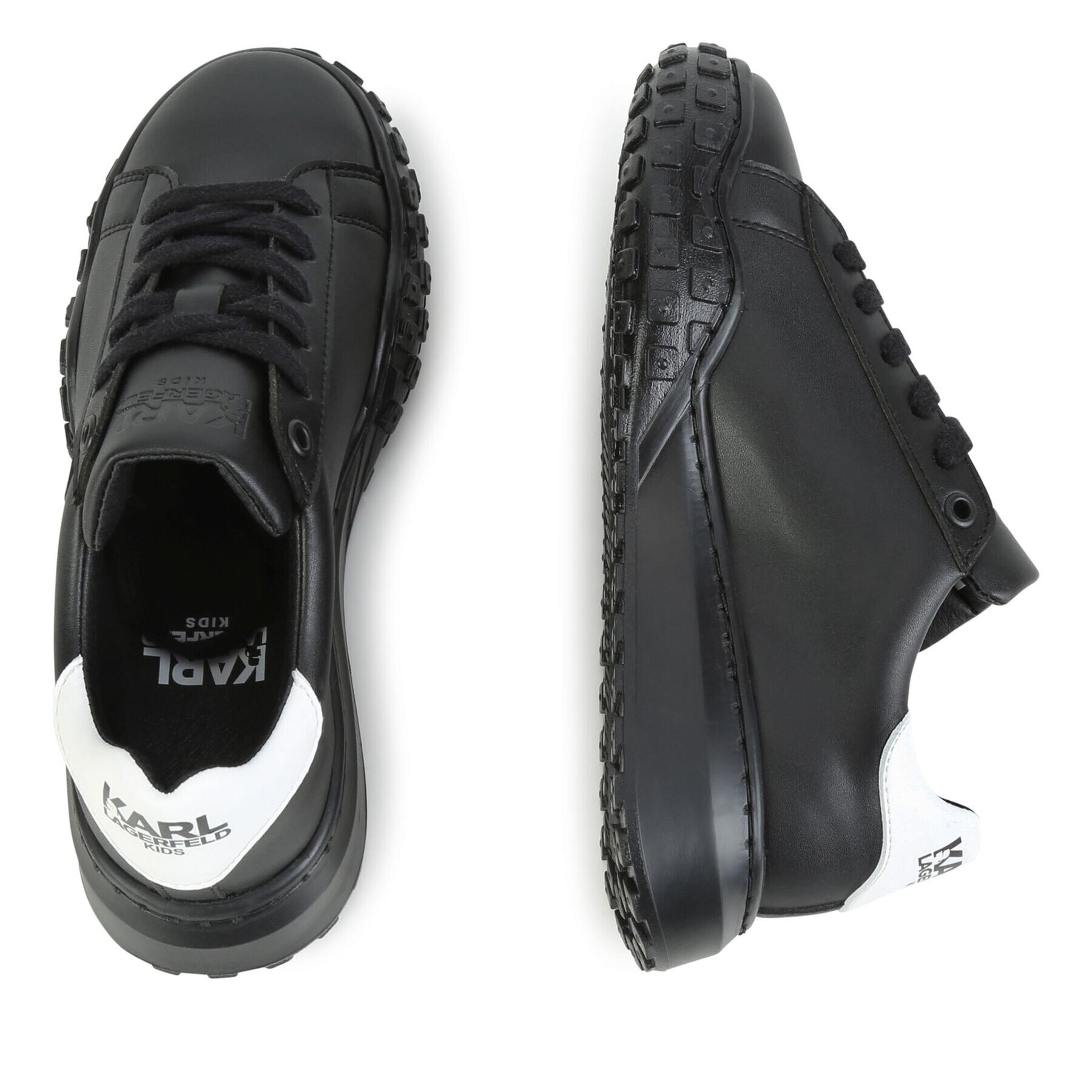 Karl Lagerfeld Kids Sneakersy Z29073 S Čierna - Pepit.sk