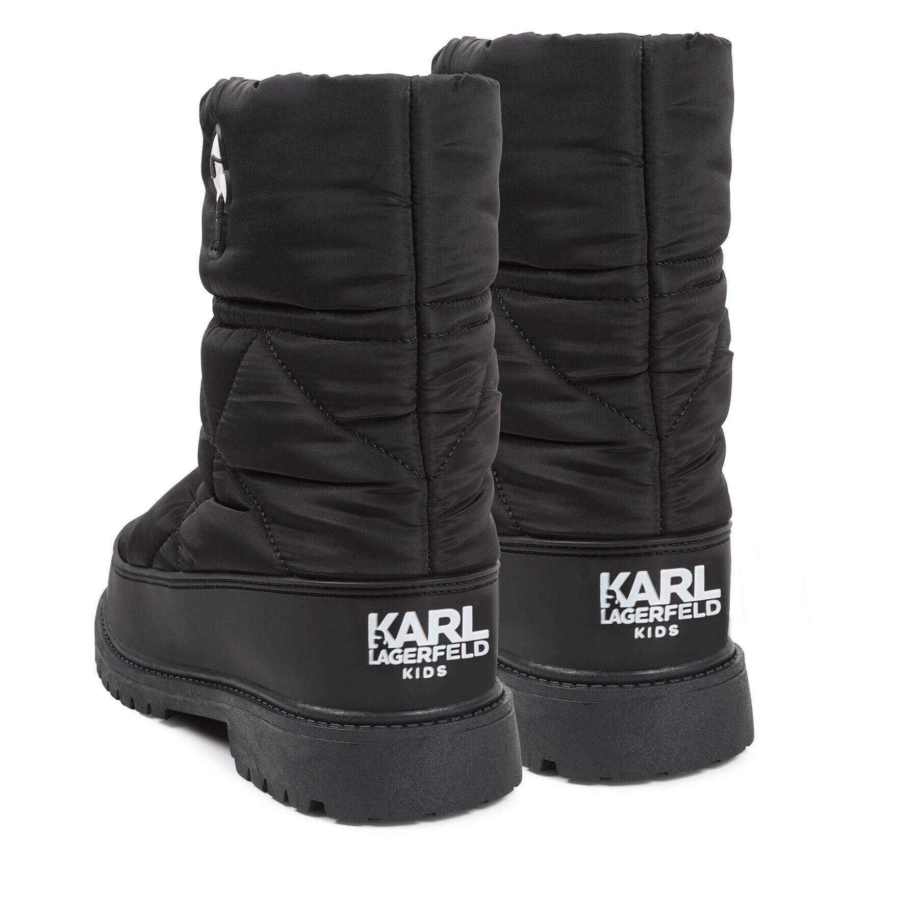 Karl Lagerfeld Kids Snehule Z19119 S Čierna - Pepit.sk