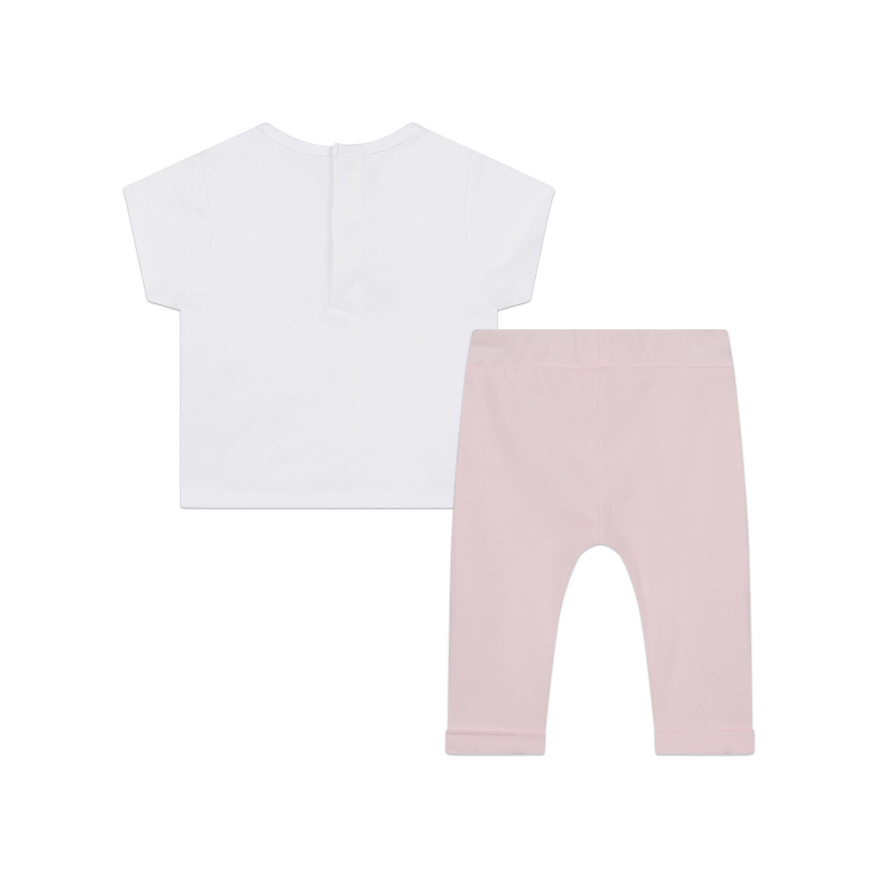 Karl Lagerfeld Kids Súprava tričko a nohavice Z98127 Biela Regular Fit - Pepit.sk