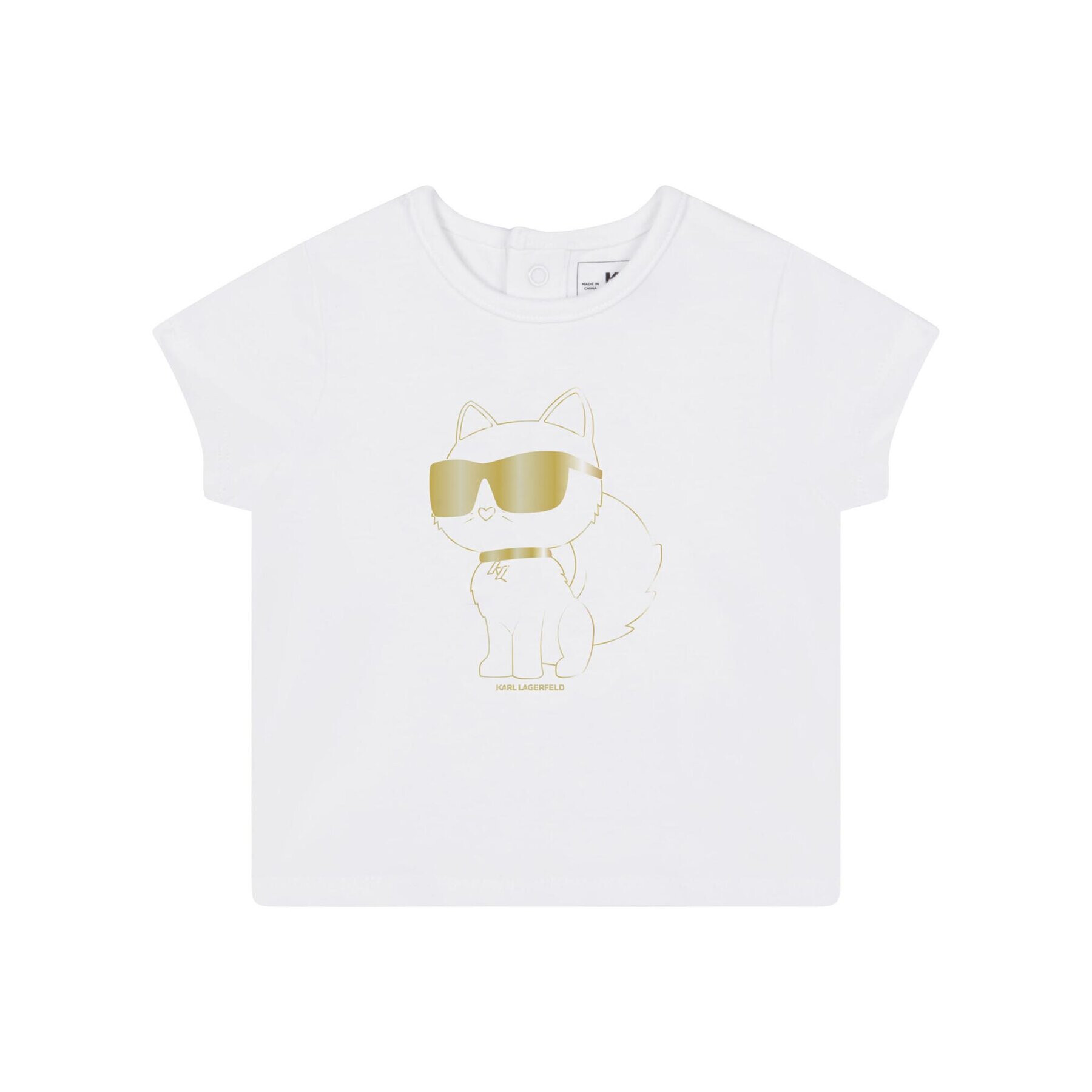 Karl Lagerfeld Kids Súprava tričko mikina a nohavice Z98137 Ružová Regular Fit - Pepit.sk