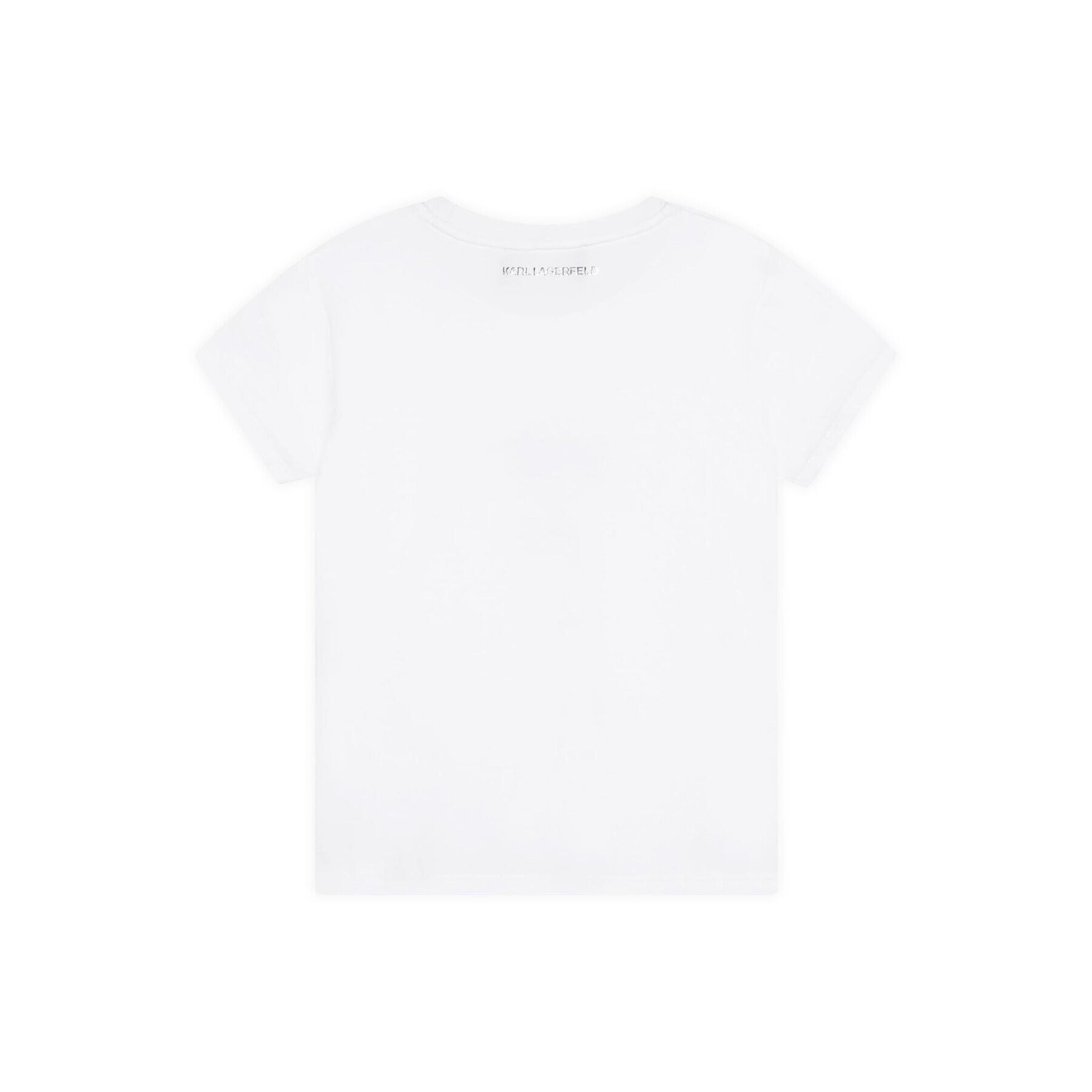 Karl Lagerfeld Kids Tričko Z15417 D Biela Regular Fit - Pepit.sk