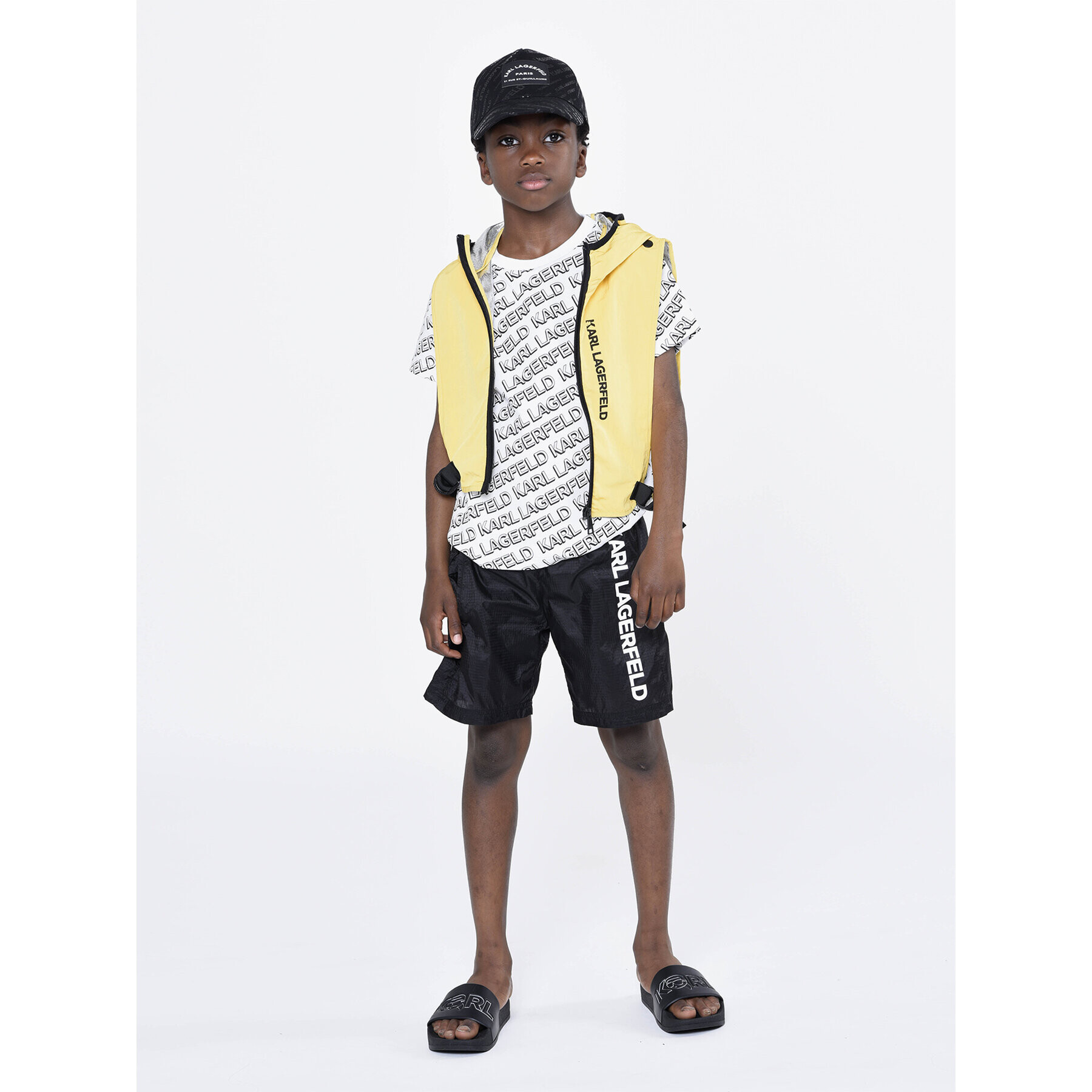 Karl Lagerfeld Kids Tričko Z25395 D Biela Regular Fit - Pepit.sk