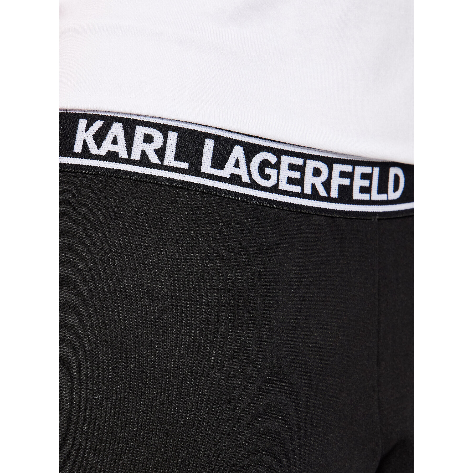 KARL LAGERFELD Legíny Z14148 S Čierna Slim Fit - Pepit.sk