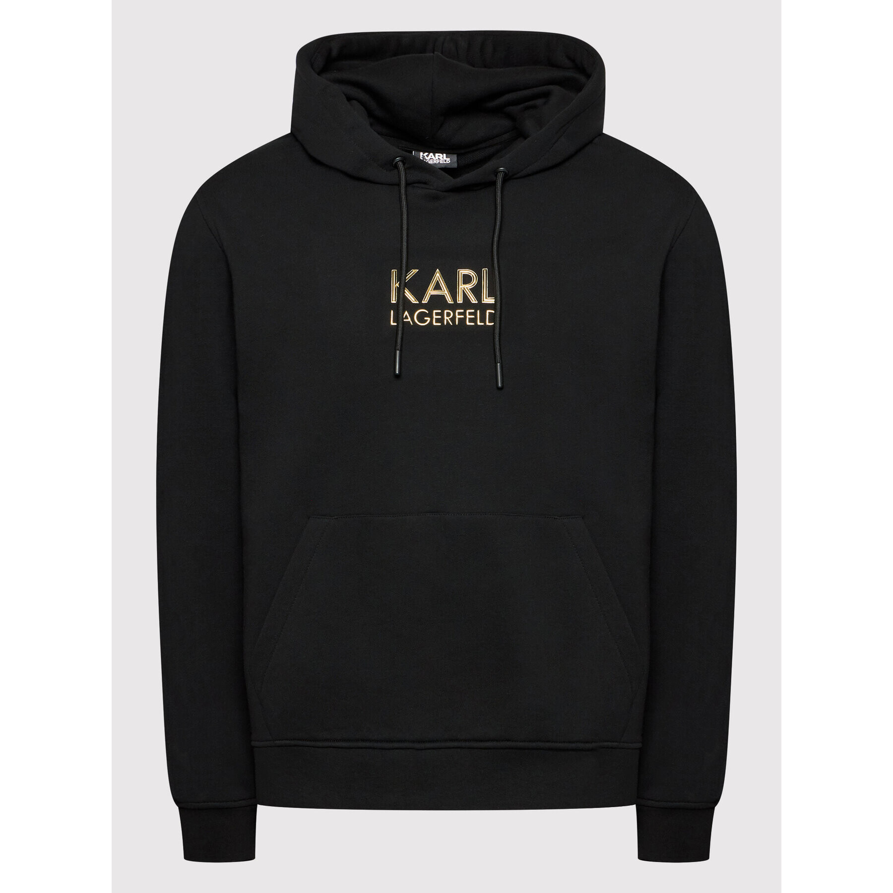 KARL LAGERFELD Mikina 705012 512910 Čierna Regular Fit - Pepit.sk