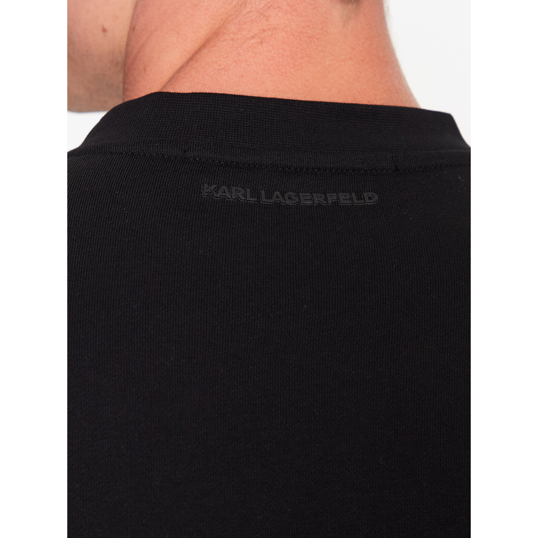 KARL LAGERFELD Mikina 705041 532900 Čierna Regular Fit - Pepit.sk